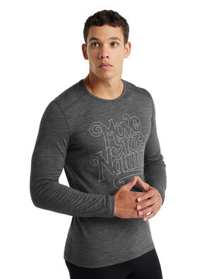 Merino 200 Oasis Long Sleeve Crewe Thermal Top Move to Natural 