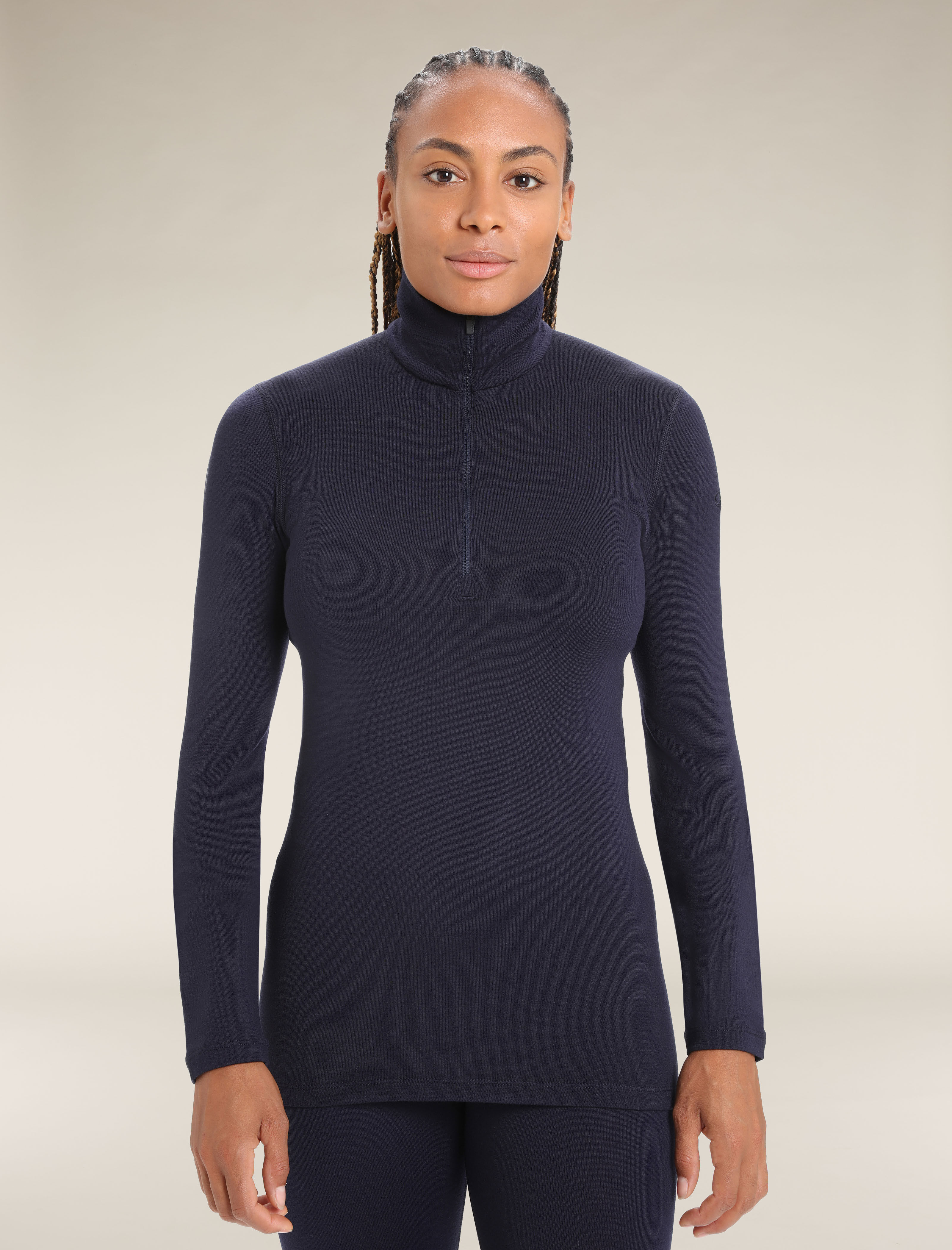 Half zip merino on sale