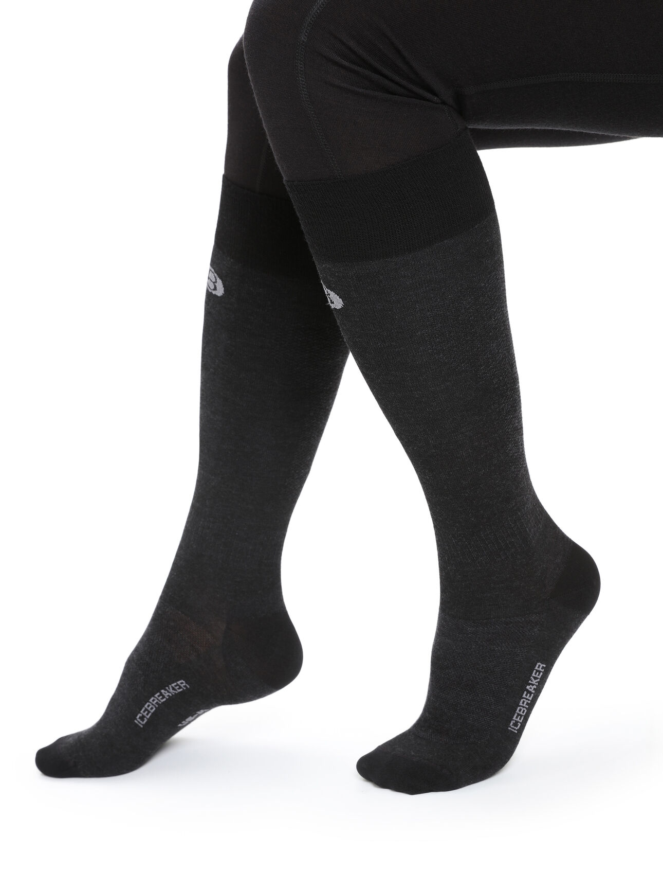 Women's Merino Snow Liner Over the Calf Socks