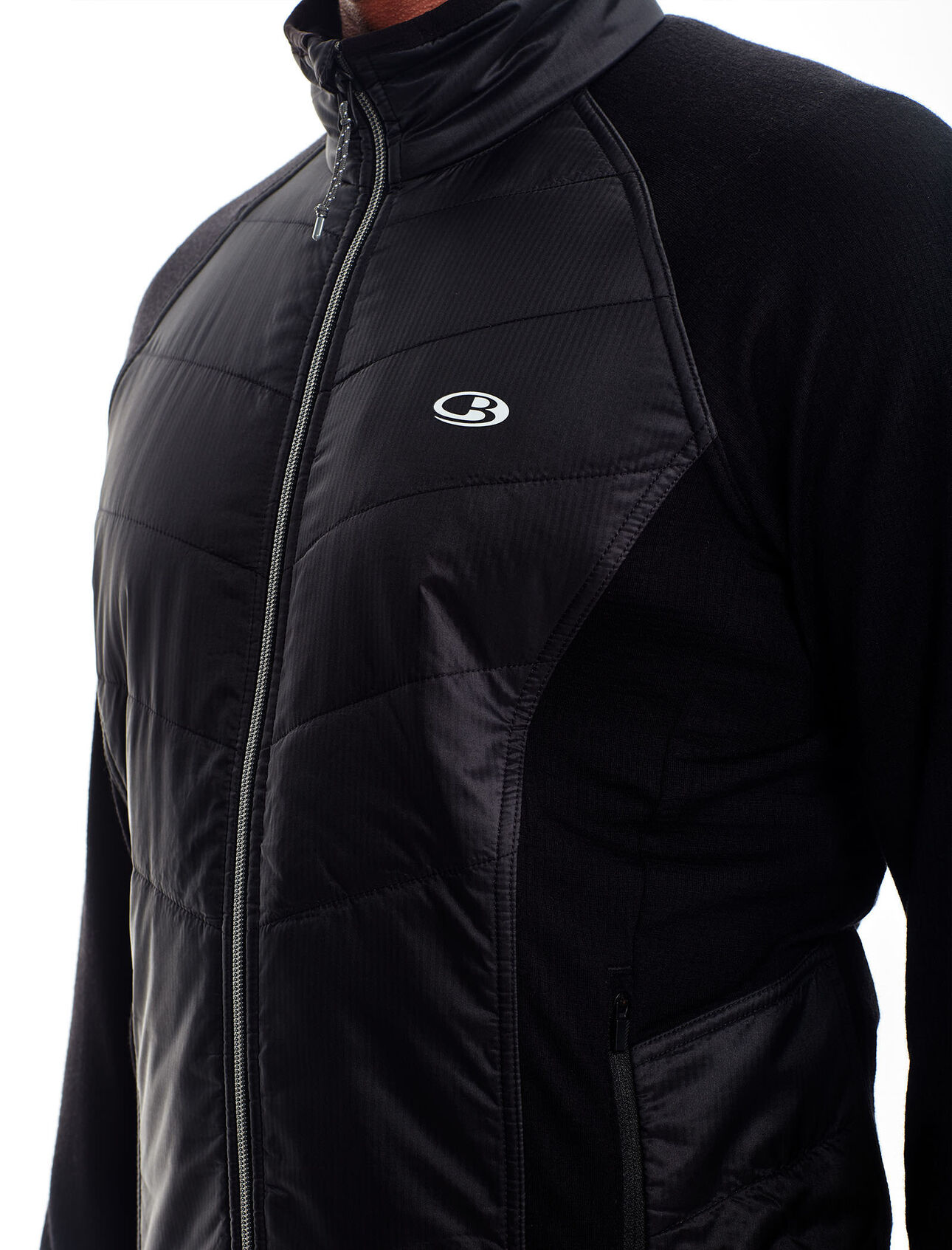 Mens Merinoloft Ellipse Long Sleeve Zip Jacket Icebreaker