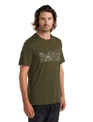 美丽诺羊毛Tech Lite II 短袖T恤（Combi Ski Trip）