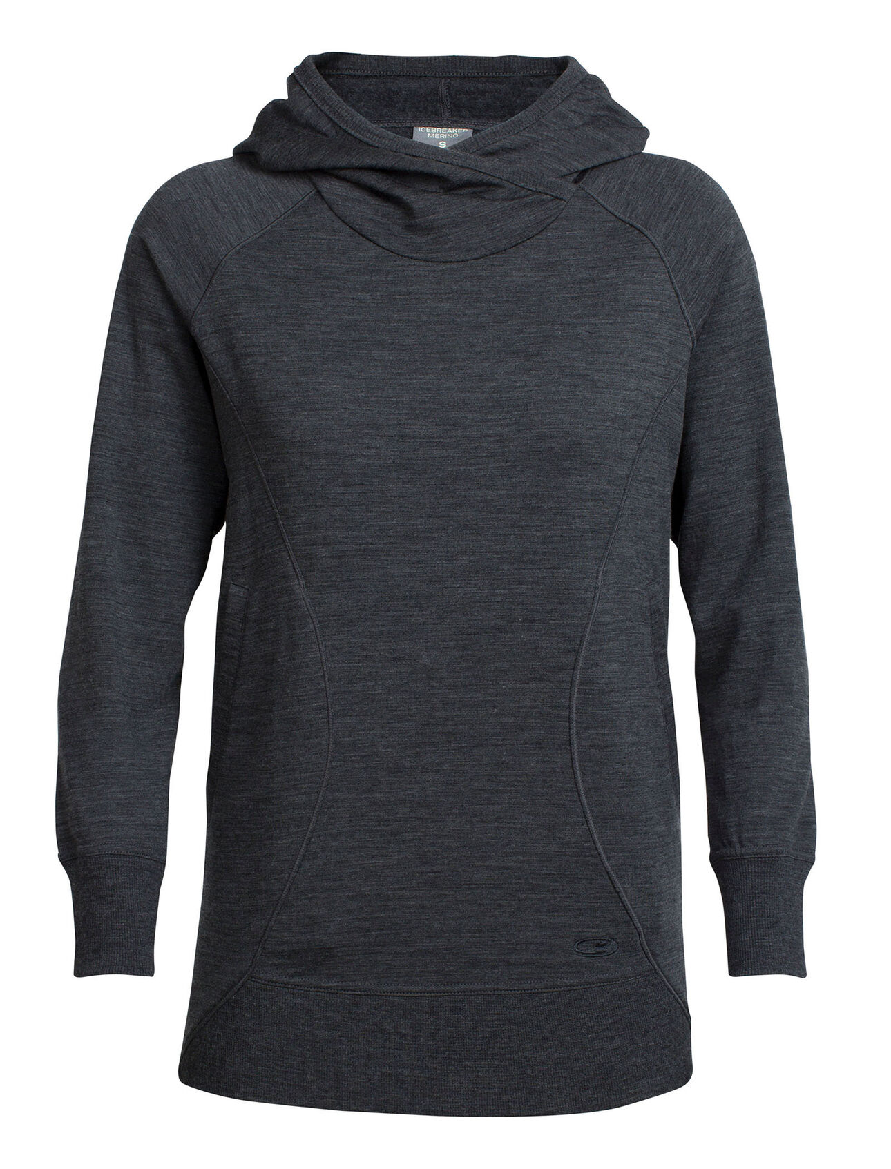 Womens Merino Realfleece Dia Pullover Hoody Icebreaker