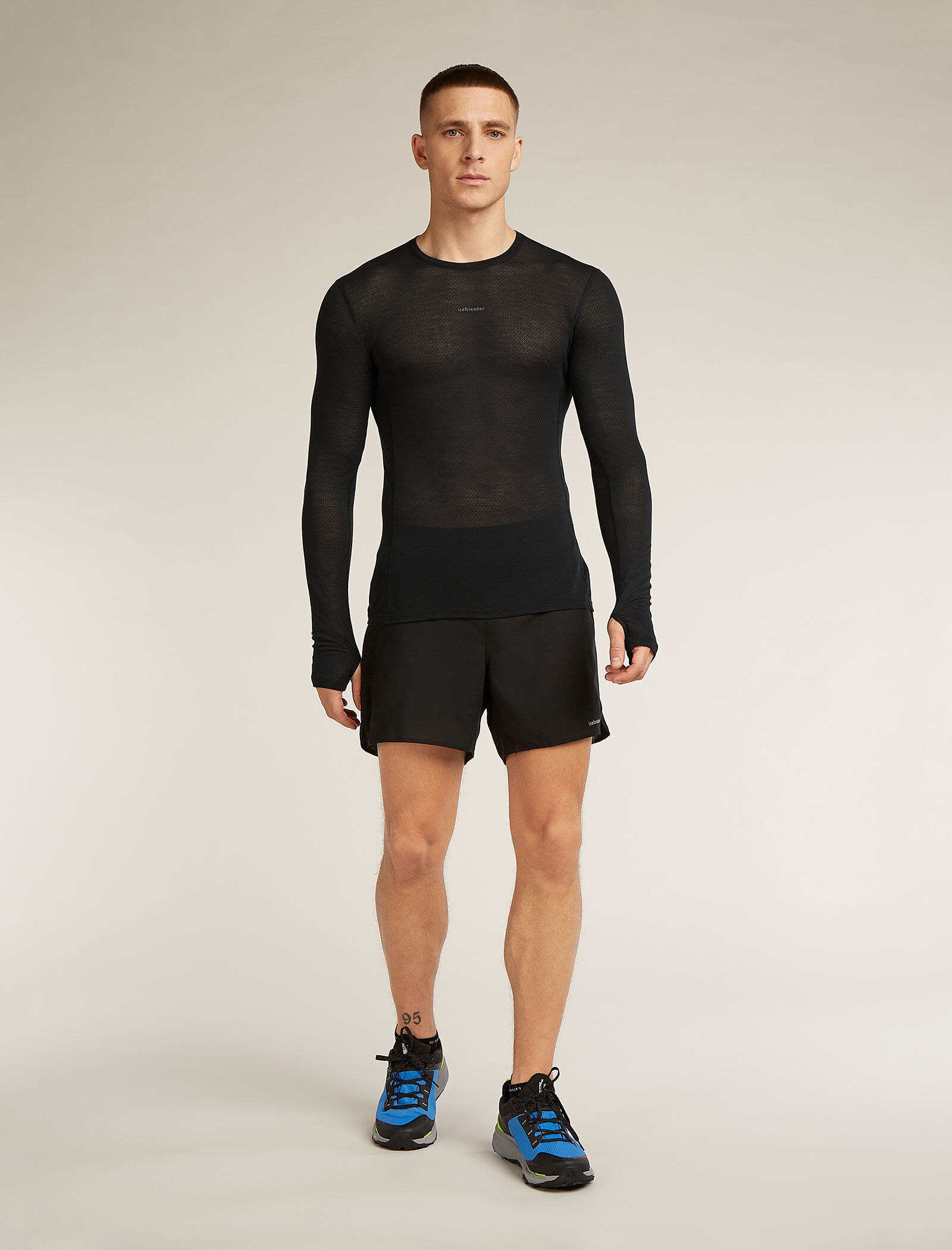 Merino Blend 75 Cool-Lite™ Featherlight™ Long Sleeve Crewe