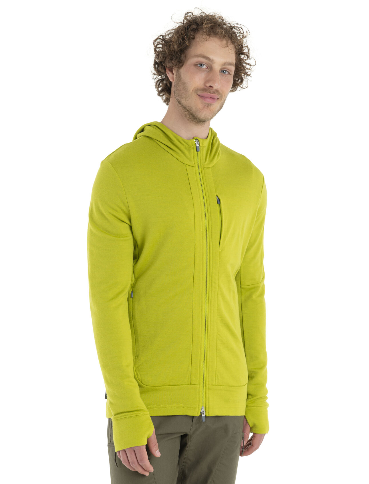 Merino Quantum III Long Sleeve Zip Hoodie - Icebreaker (US)