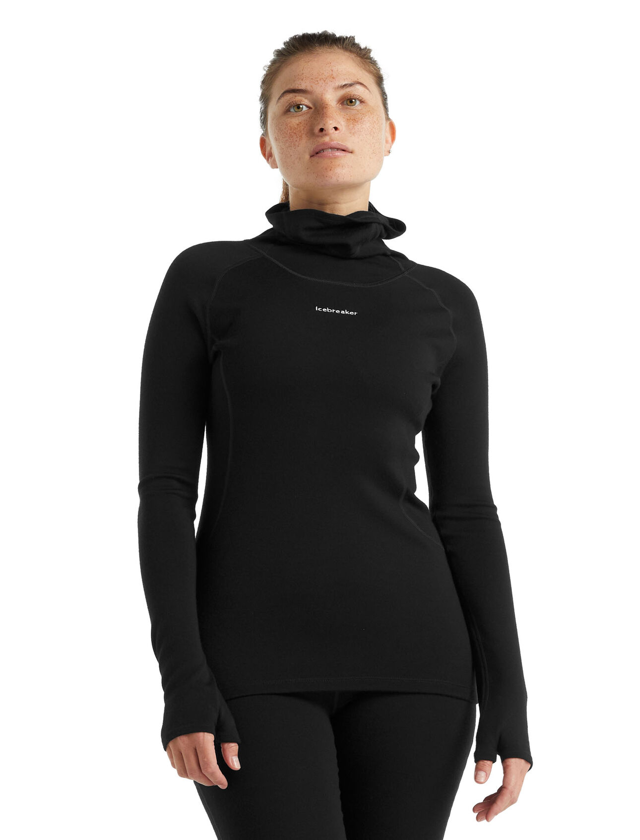 15.5 Merino Long Sleeve Roll Neck Thermal Top