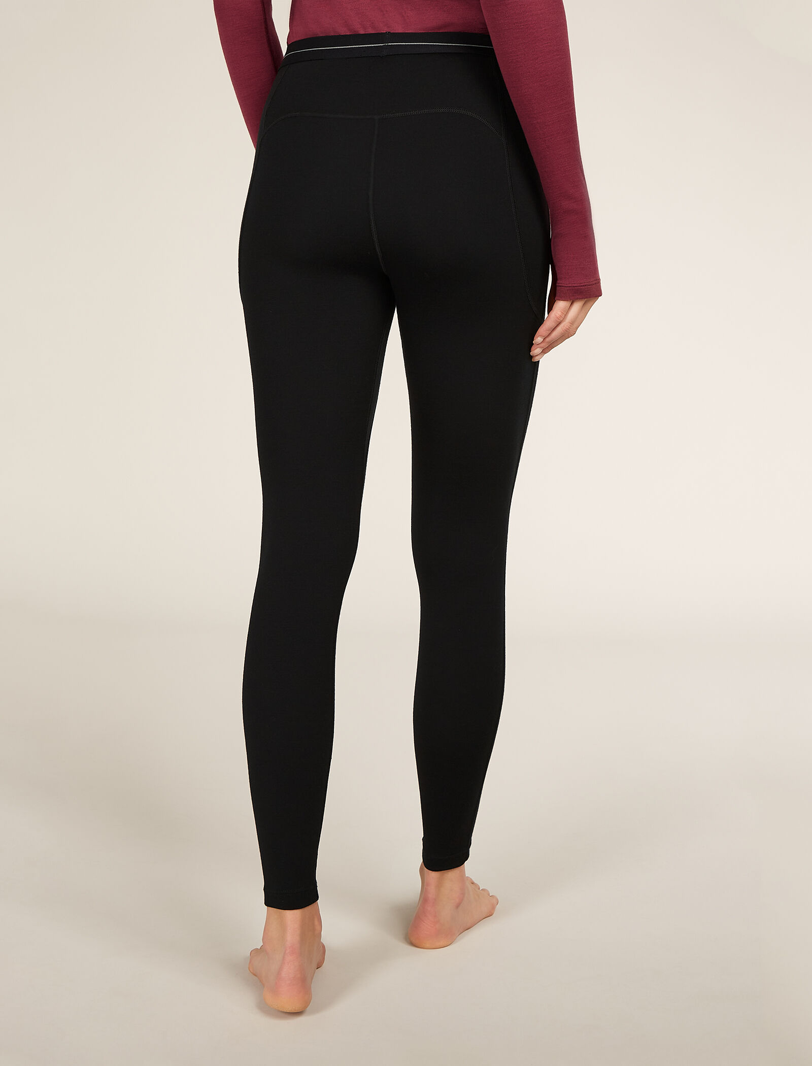 Women s 300 MerinoFine Polar Thermal Leggings icebreaker