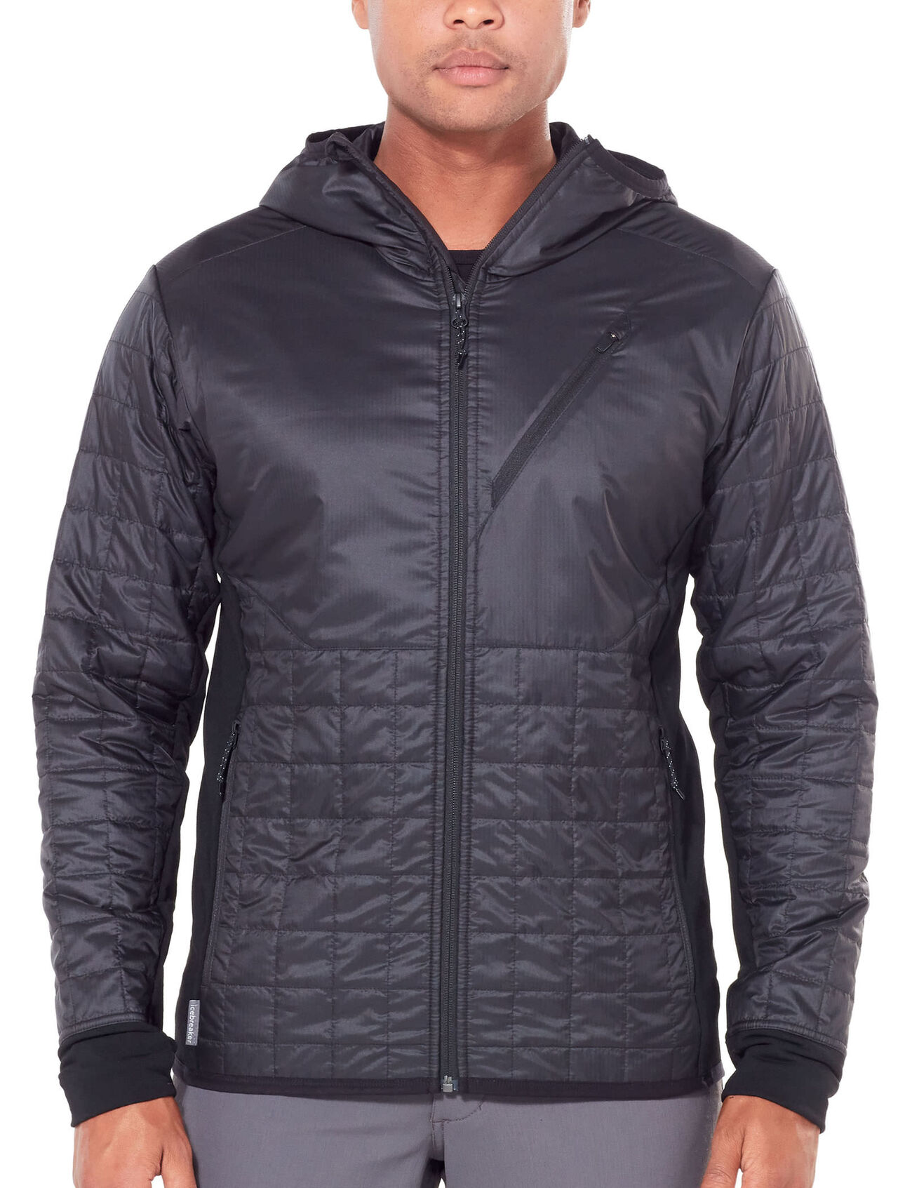 Men S Merinoloft Helix Long Sleeve Zip Hood