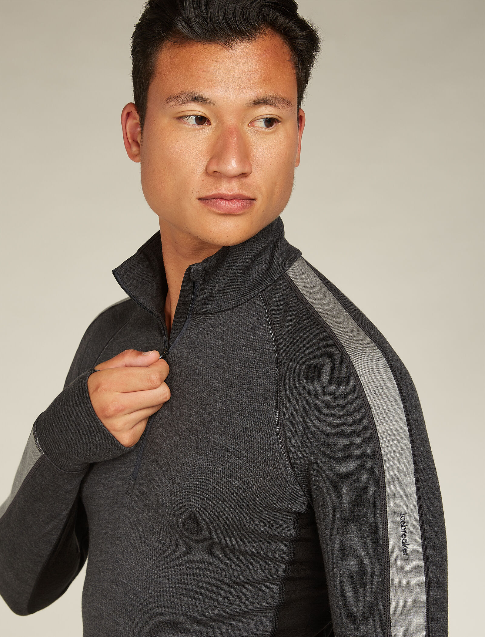 Men s 260 ZoneKnit Long Sleeve Half Zip Thermal Top