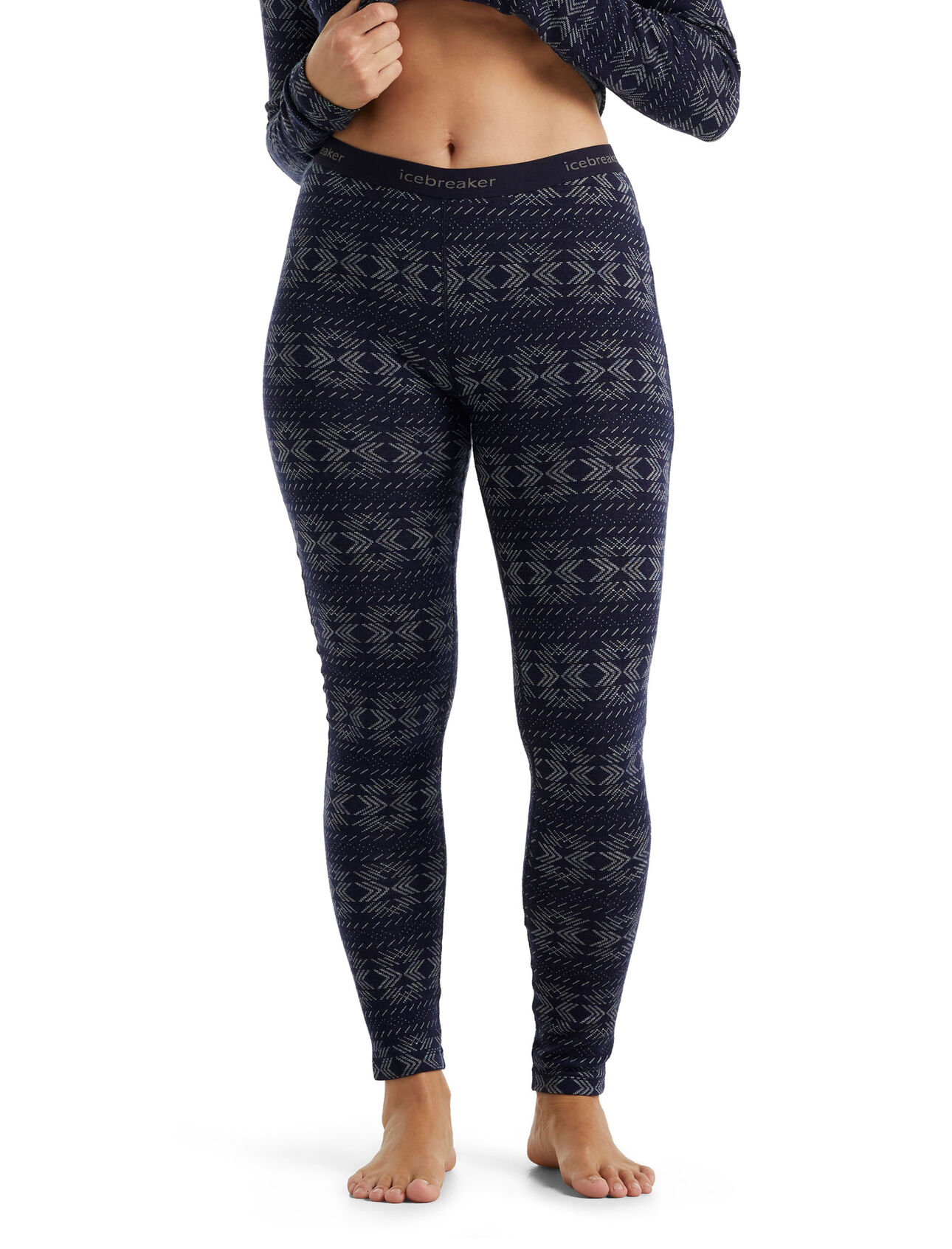 Womens 250 Vertex Leggings Alpine Geo