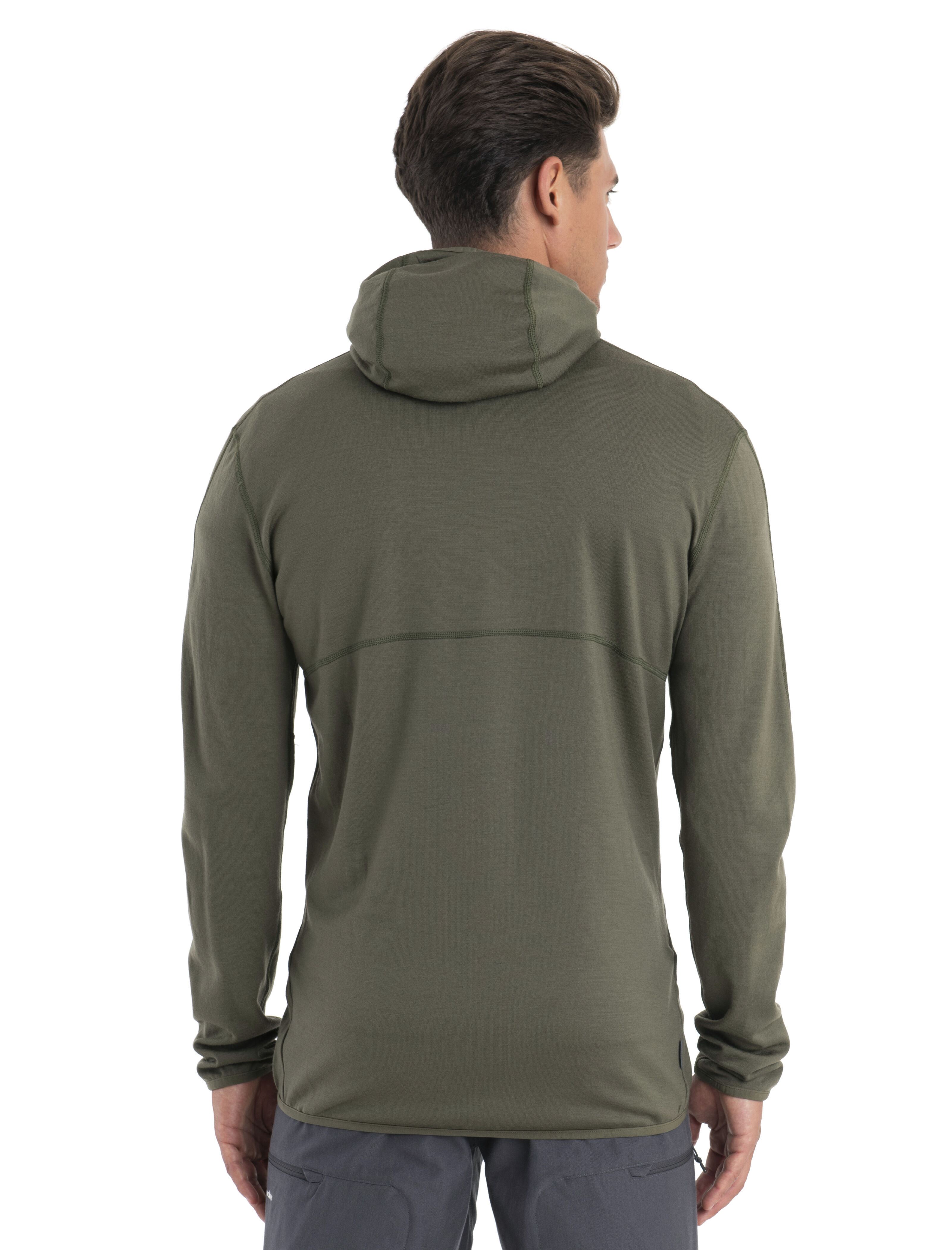 Men's elemental long 2025 sleeve zip hood