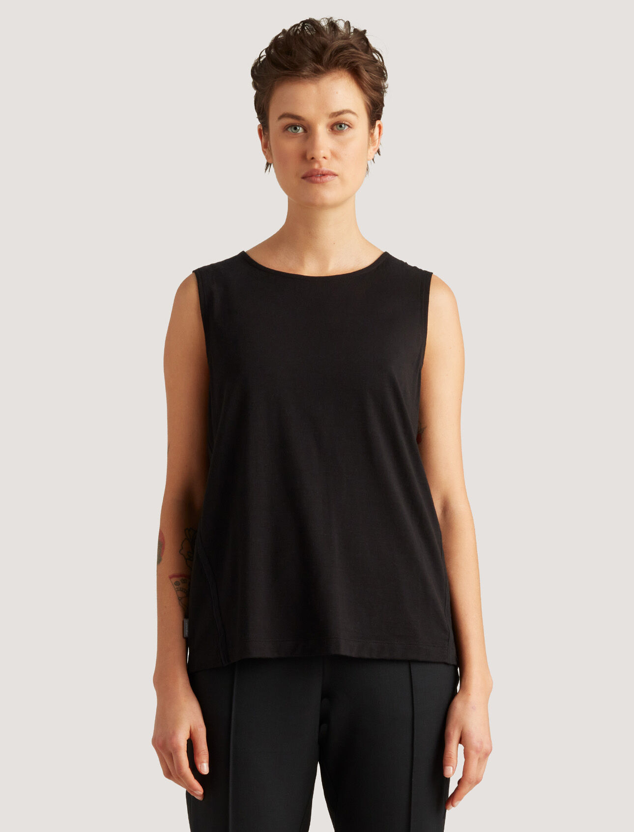 icebreaker City Label Merino Square Vest Top Icebreaker UK
