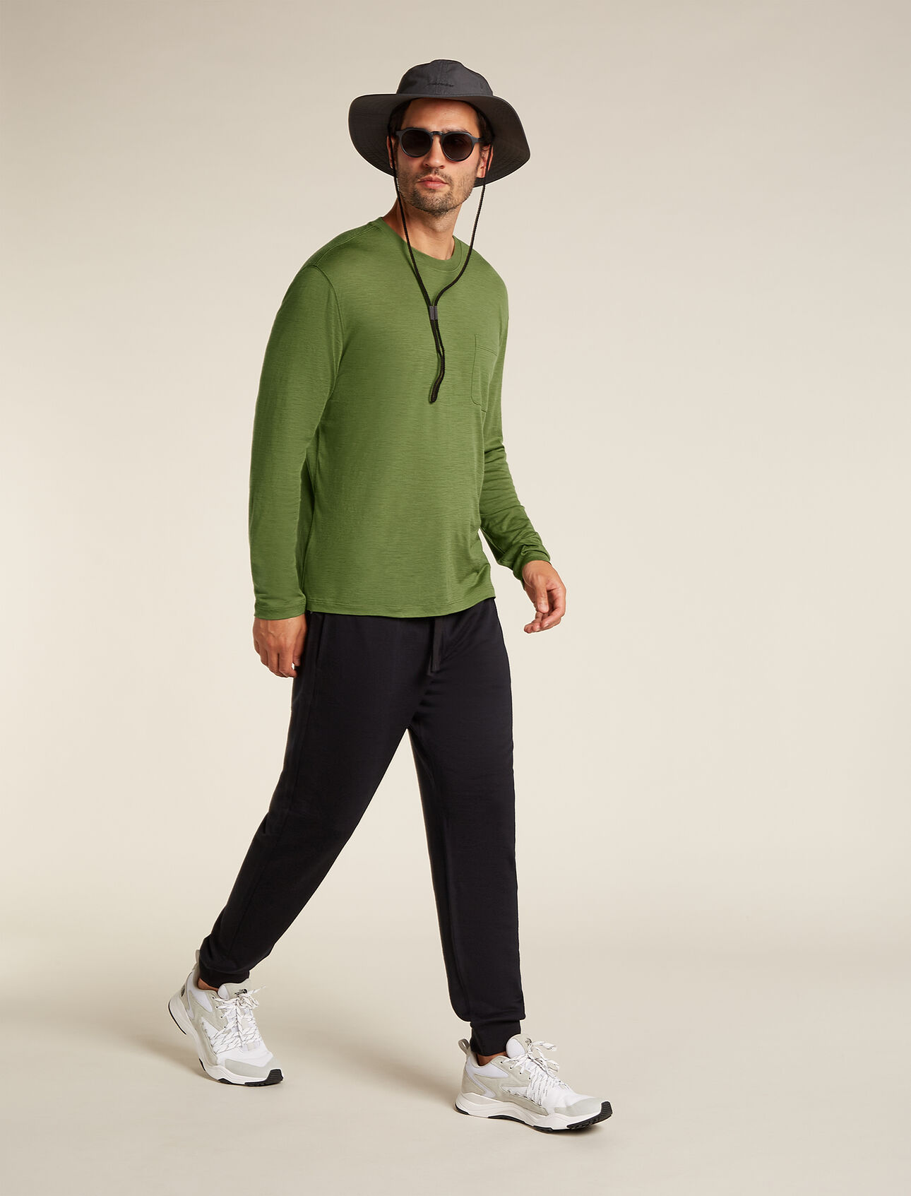 Men's Merino 150 Tech Lite Long Sleeve Relaxed Pocket T-Shirt