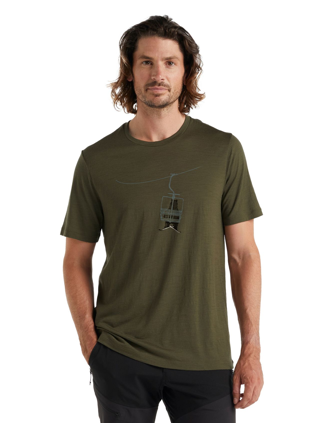 Merino Tech Lite II T-Shirt Bear Lift