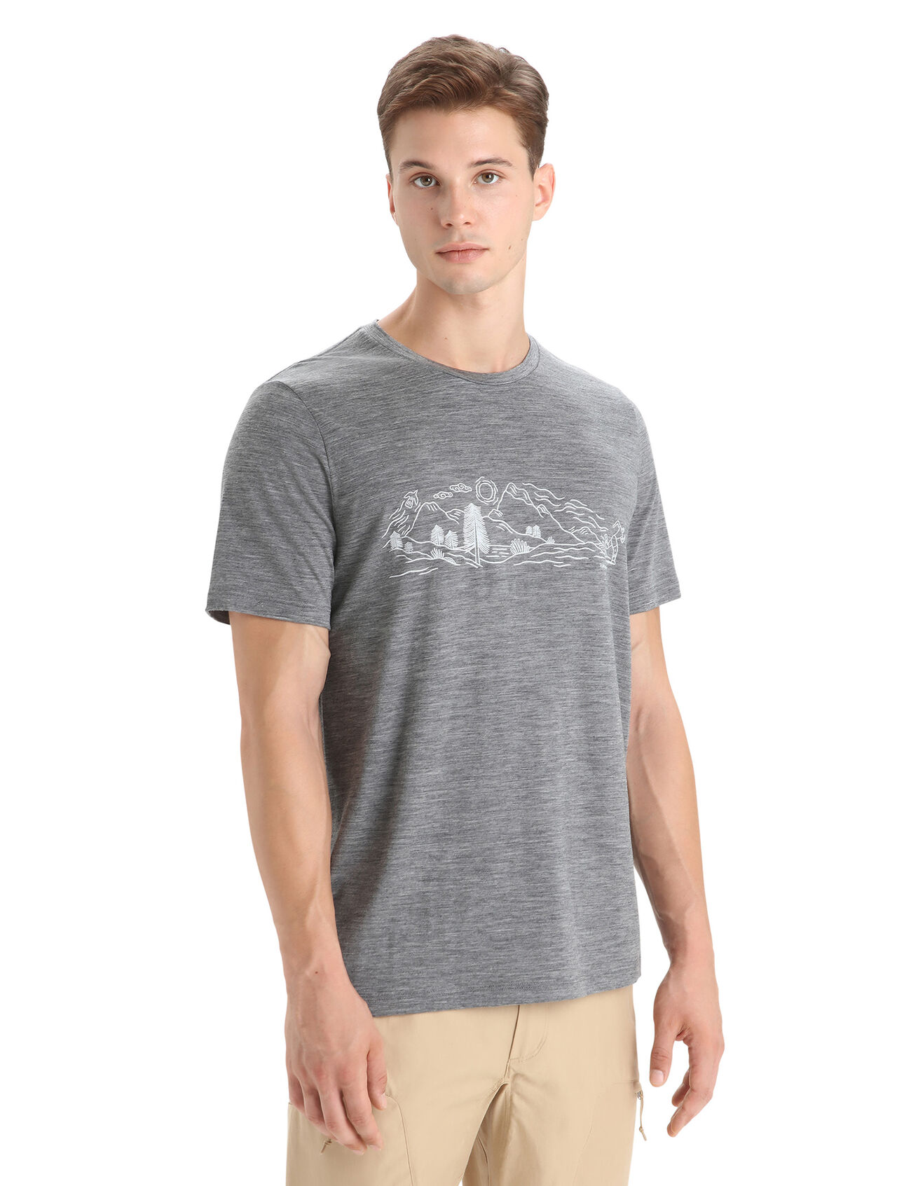 Men's Merino Tech Lite II Short Sleeve T-Shirt Nature Sprint
