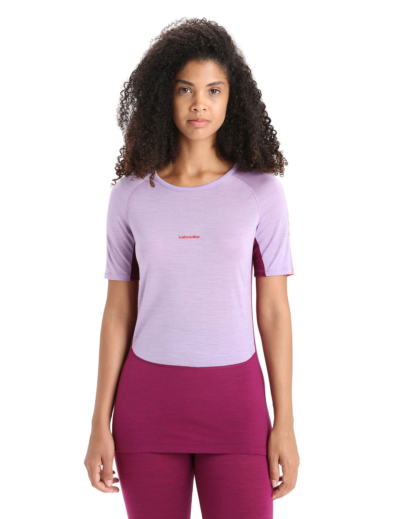 Womens 125 ZoneKnit™ Merino Short Sleeve Crewe Thermal Top An ultralight merino base layer top designed to help regulate body temperature during high-intensity activity, the 125 ZoneKnit™ Short Sleeve Crewe features our jersey Cool-Lite™ fabric for adventure and everyday training.