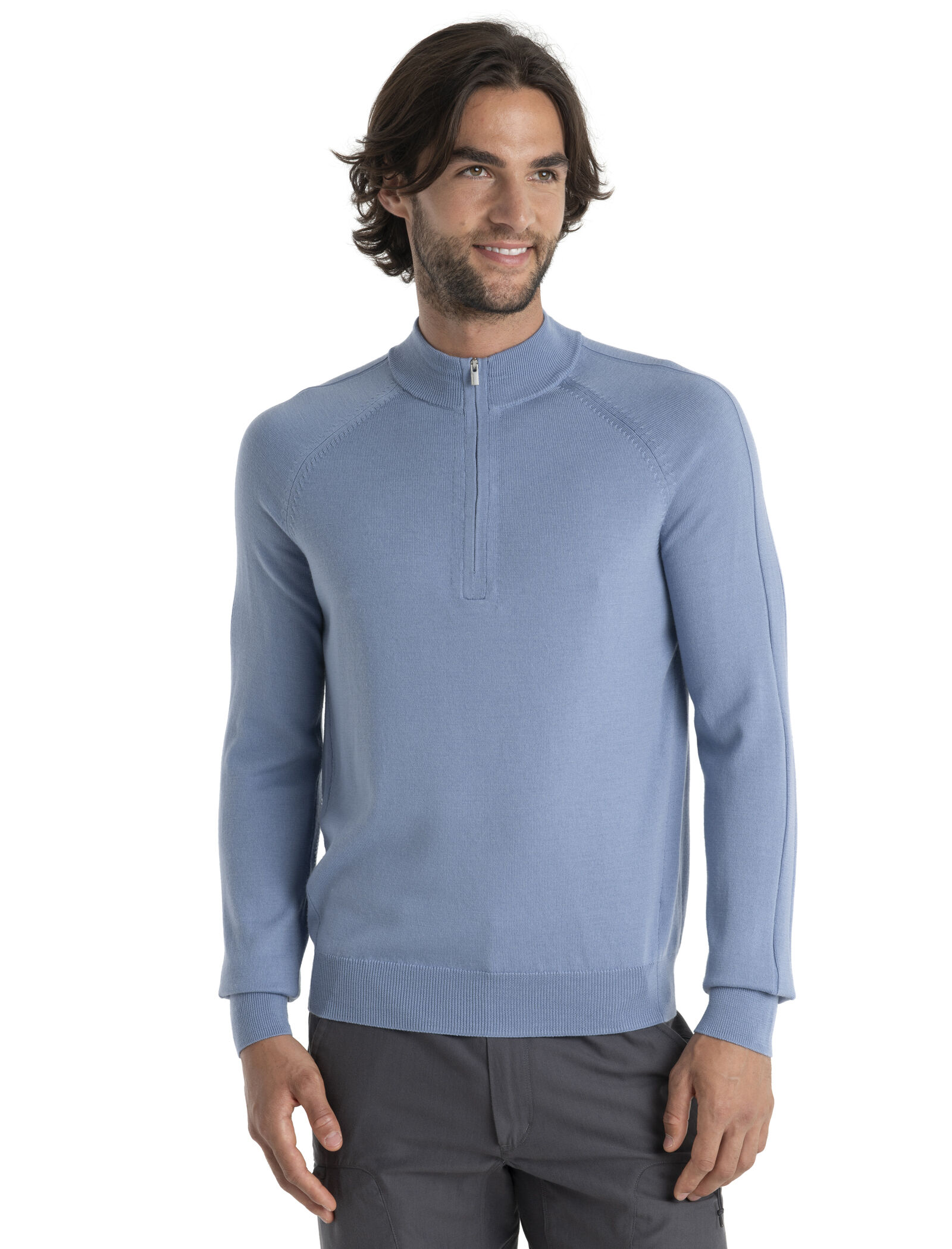 MerinoFine™ Luxe Long Sleeve Half Zip Sweater - Icebreaker (US)