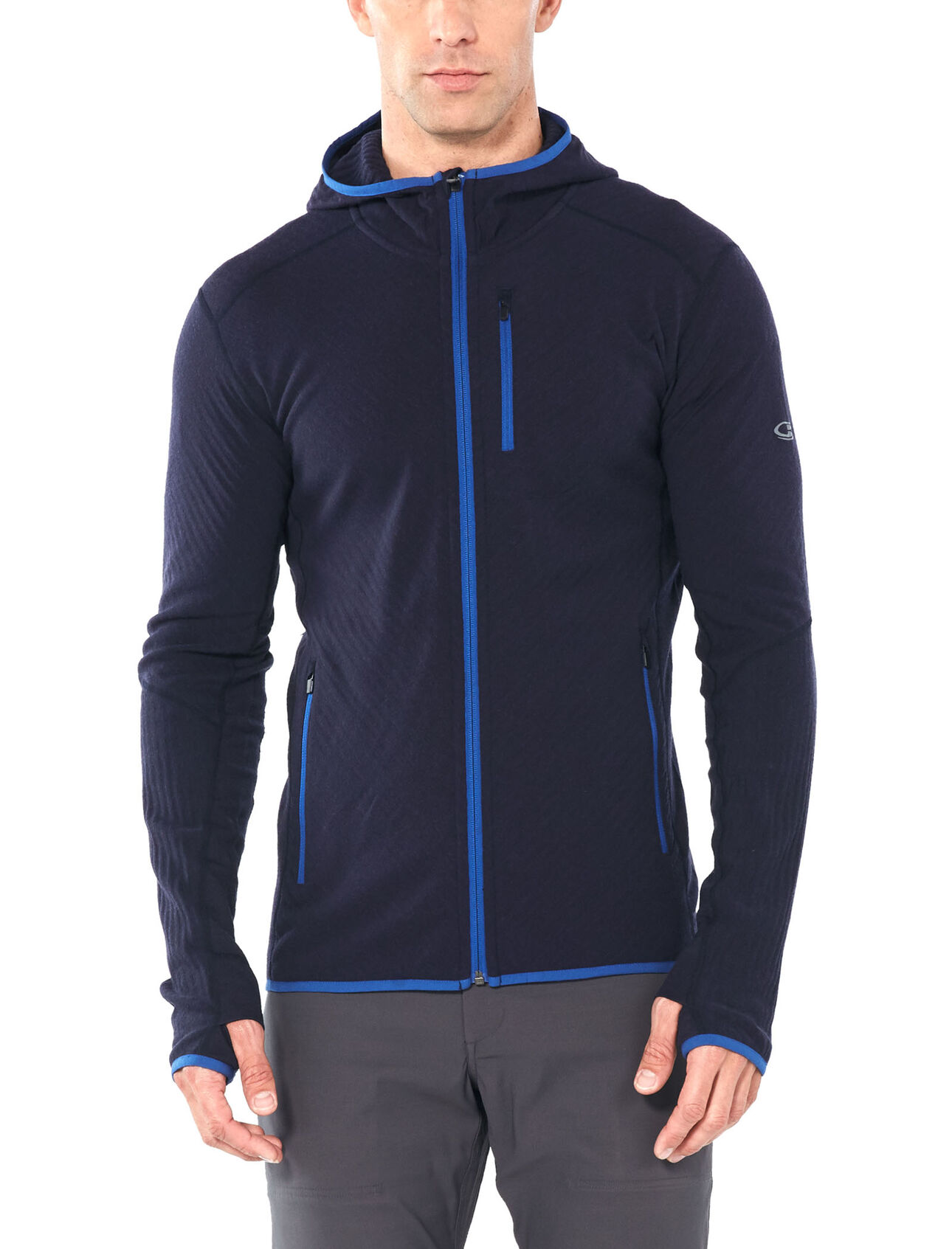 RealFleece™ Merino Descender Long Sleeve Zip Hood