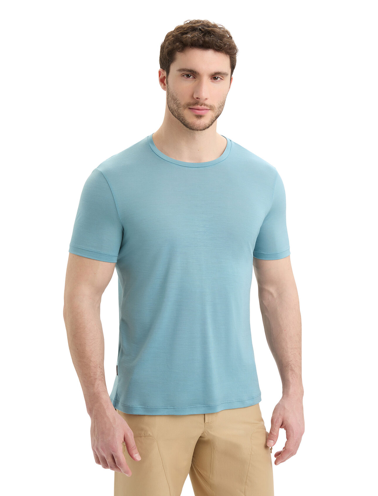 Merino Sphere II T-Shirt Herren Ein weiches Merinomix T-Shirt aus unserem leichtgewichtigen Cool-Lite™ Jersey, das kurzärmlige Sphere II T-Shirt bietet natürliche Atmungsaktivität, Geruchshemmung und Komfort. 