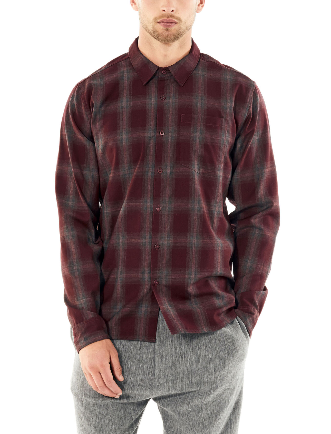 Merino Departure Long Sleeve Shirt