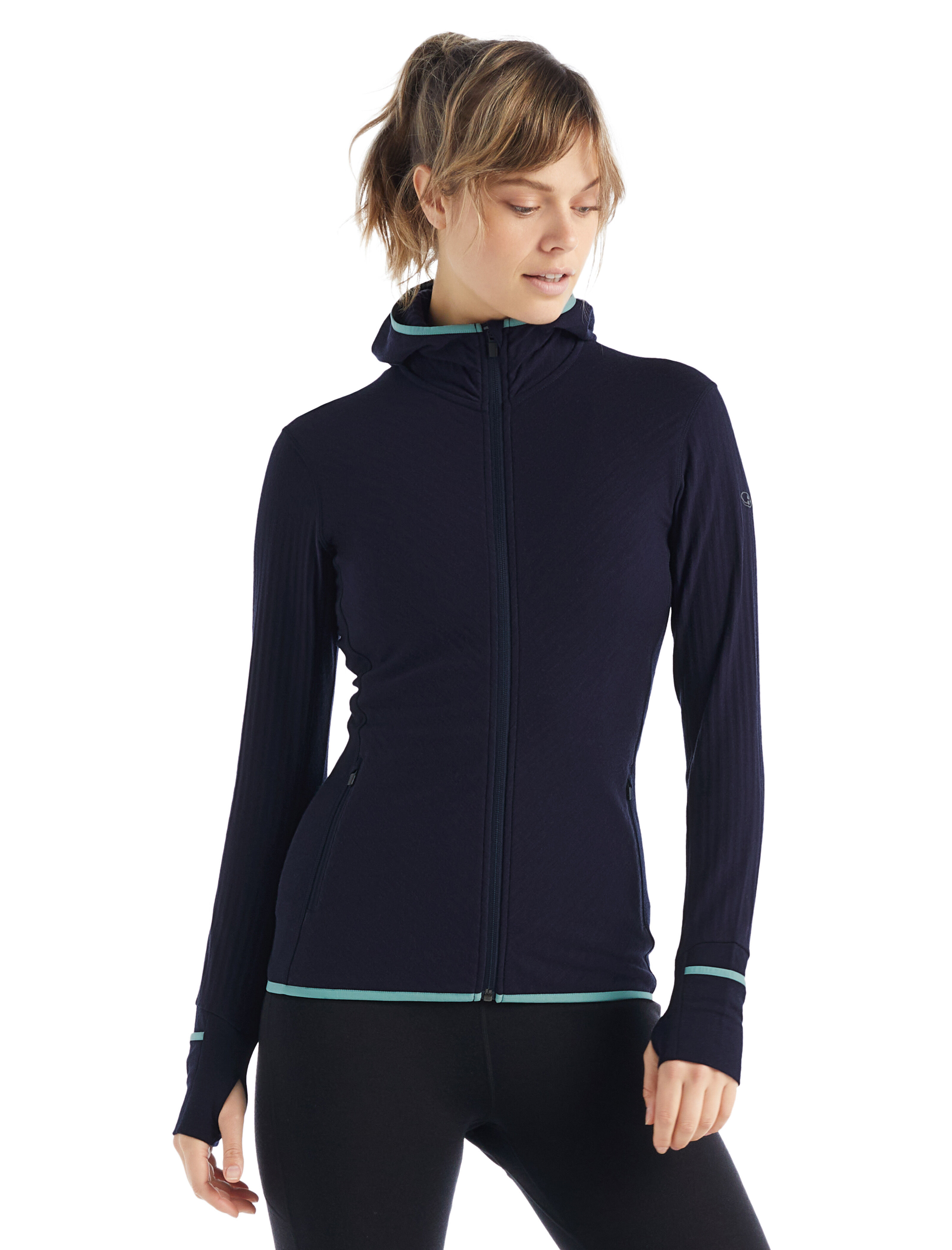 Women s Descender Long Sleeve Zip Hoodie