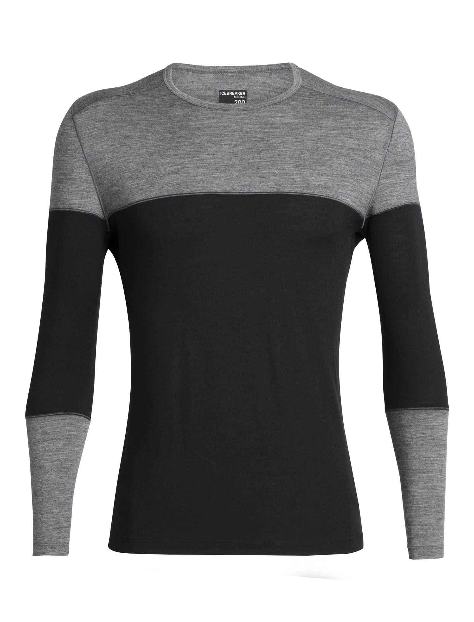 Icebreaker Men Oasis Long Sleeve Crewe Base Layers