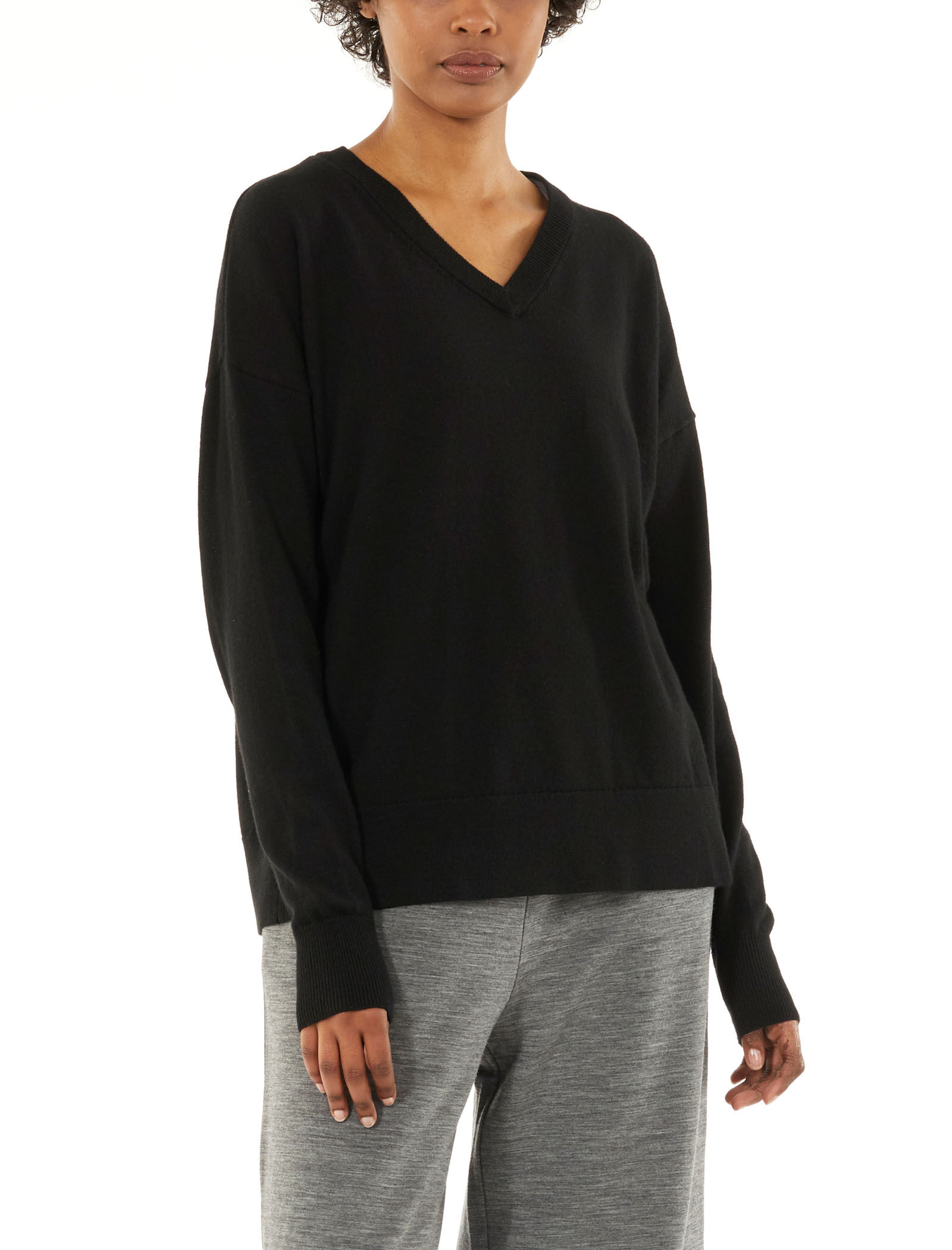 icebreaker shearer v sweater