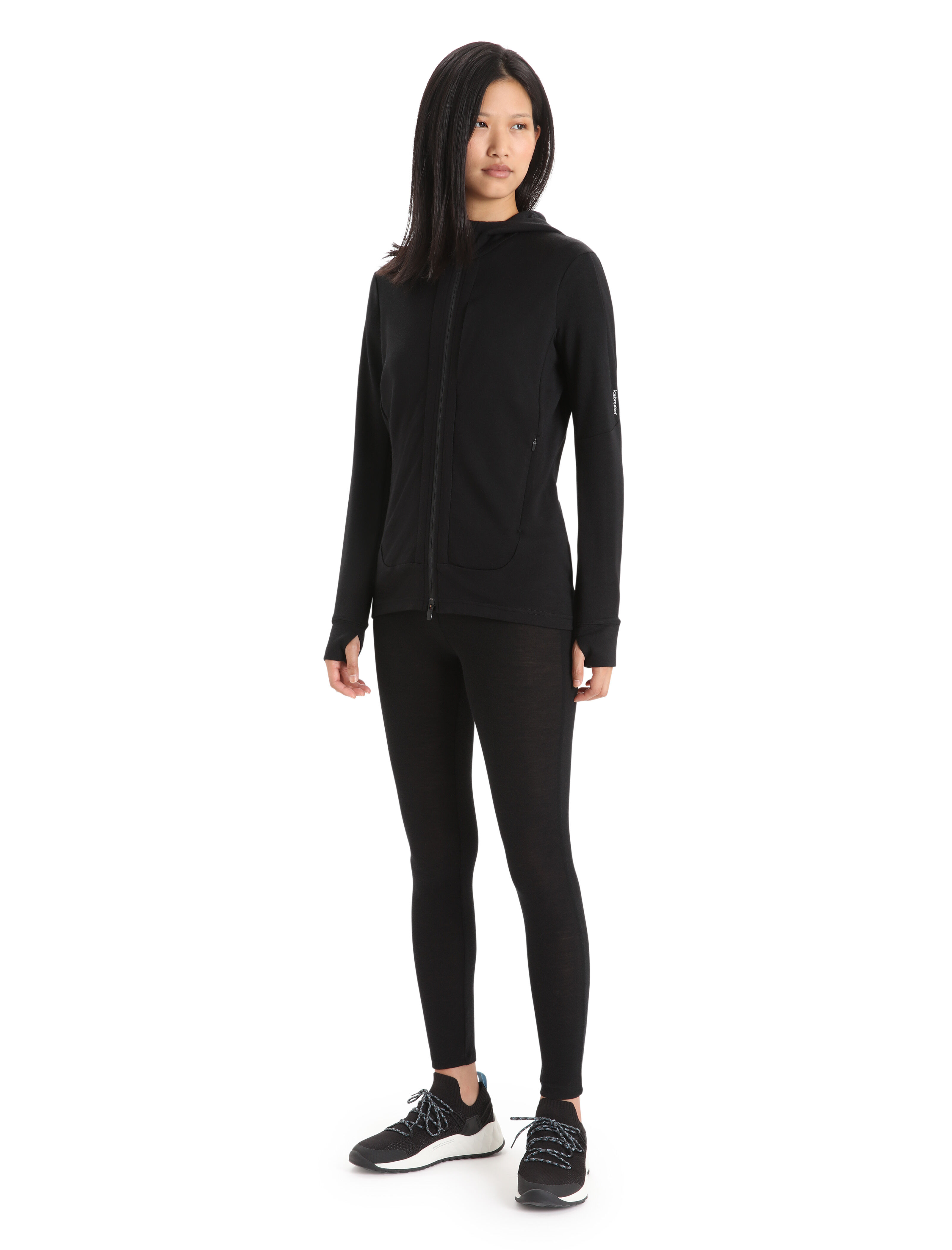 Icebreaker wmns quantum ls zip hood discount