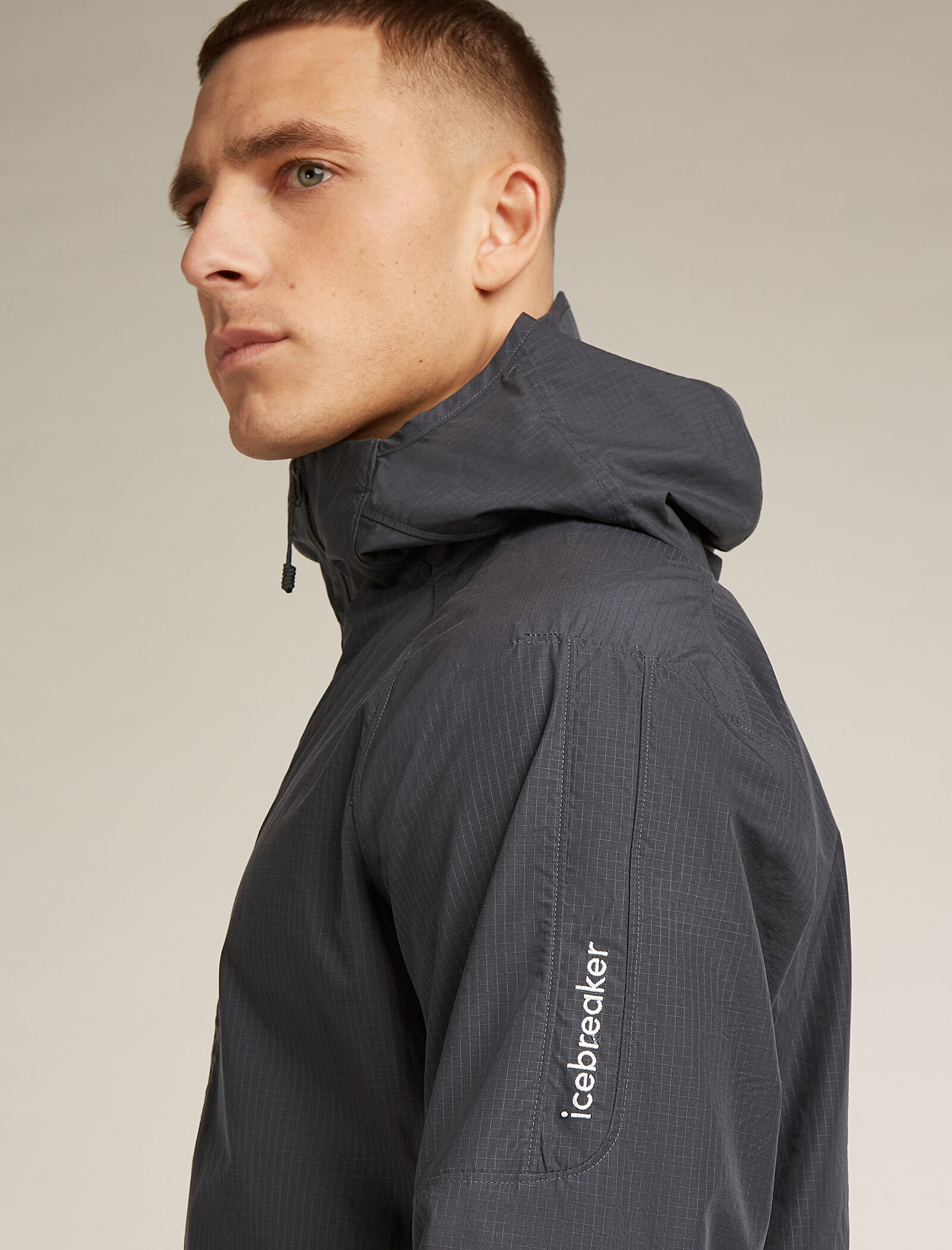 Shell+™ Cotton Elevation Windbreaker Jacket - Icebreaker (EU) Shell+™ Cotton Elevation Windbreaker Jacket - Icebreaker (EU)