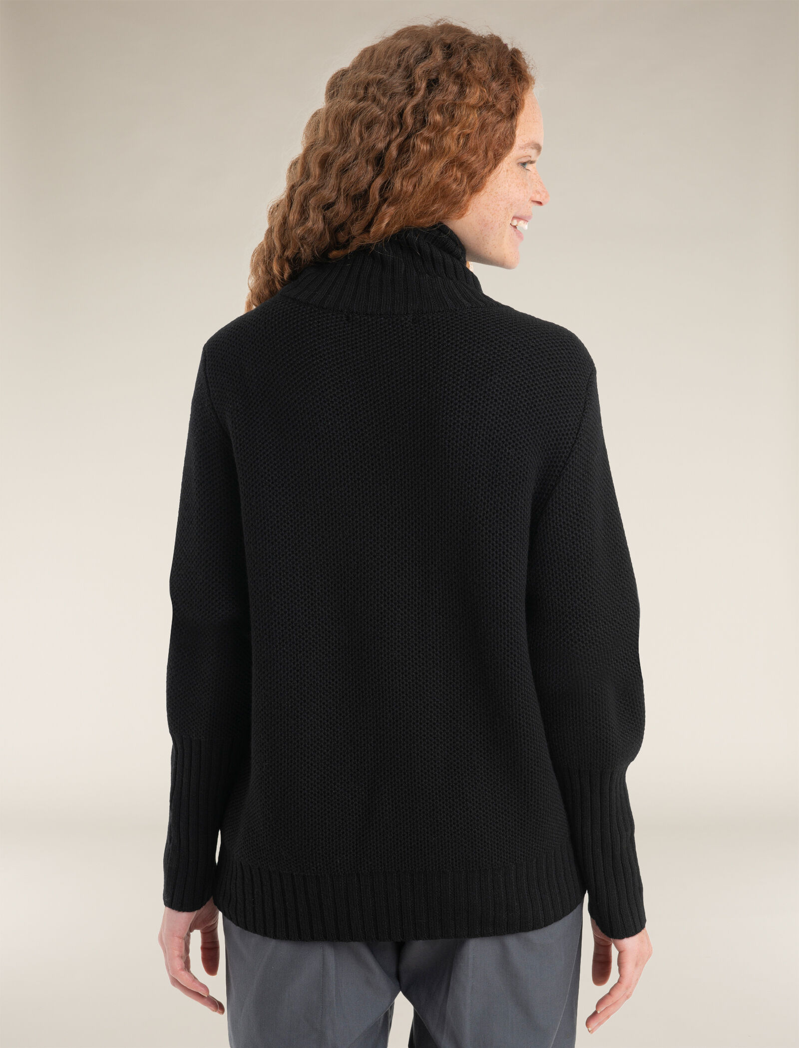 Seevista Funnel Neck Sweater Icebreaker NZ