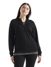 Womens Merino Helliers Terry Long Sleeve Zip Hoodie A classic, everyday hoodie ideal for cool-weather layering, the Helliers Terry Long Sleeve Zip Hood features 100% merino wool terry fabric for super-soft comfort and natural breathability.