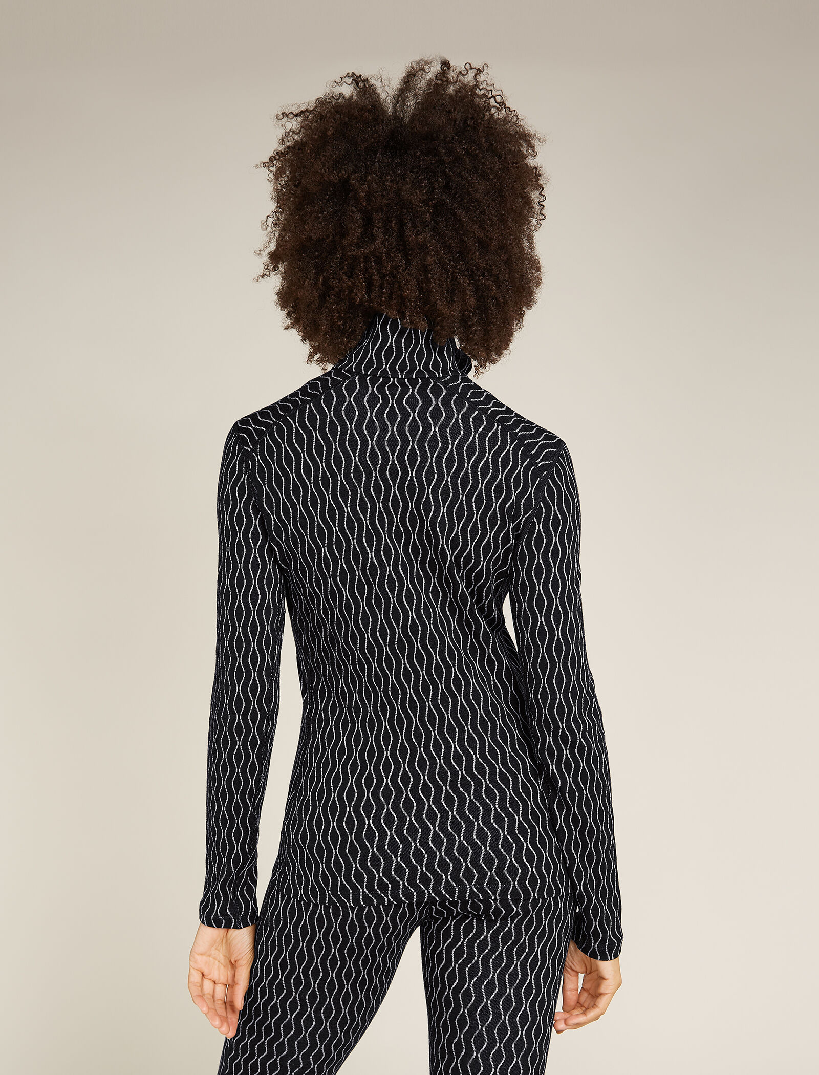 Women s Merino 260 Vertex Long Sleeve Half Zip Thermal Top On Piste