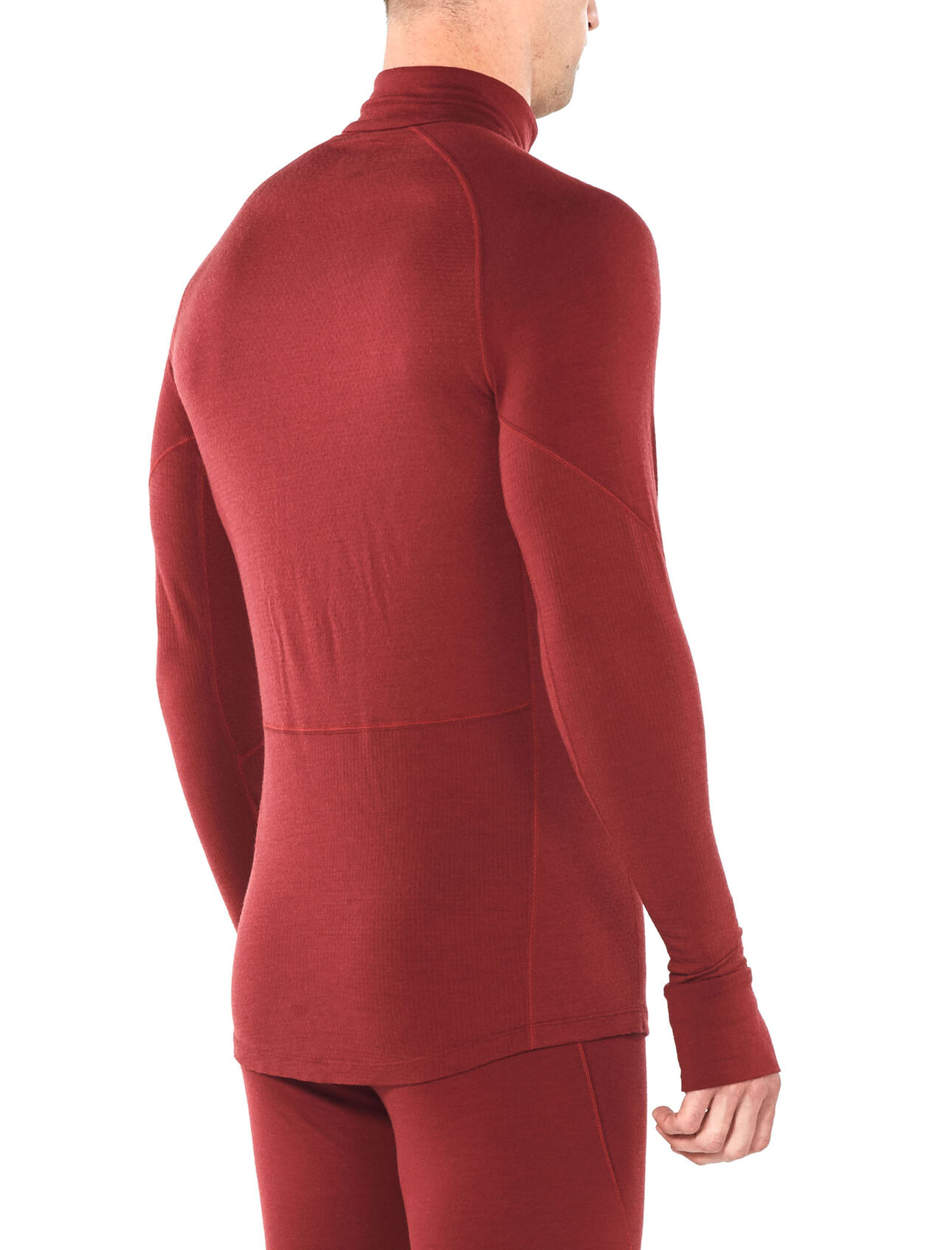 Mens Merino Bodyfitzone 260 Zone Long Sleeve Half Zip Thermal Base Layer Top Icebreaker