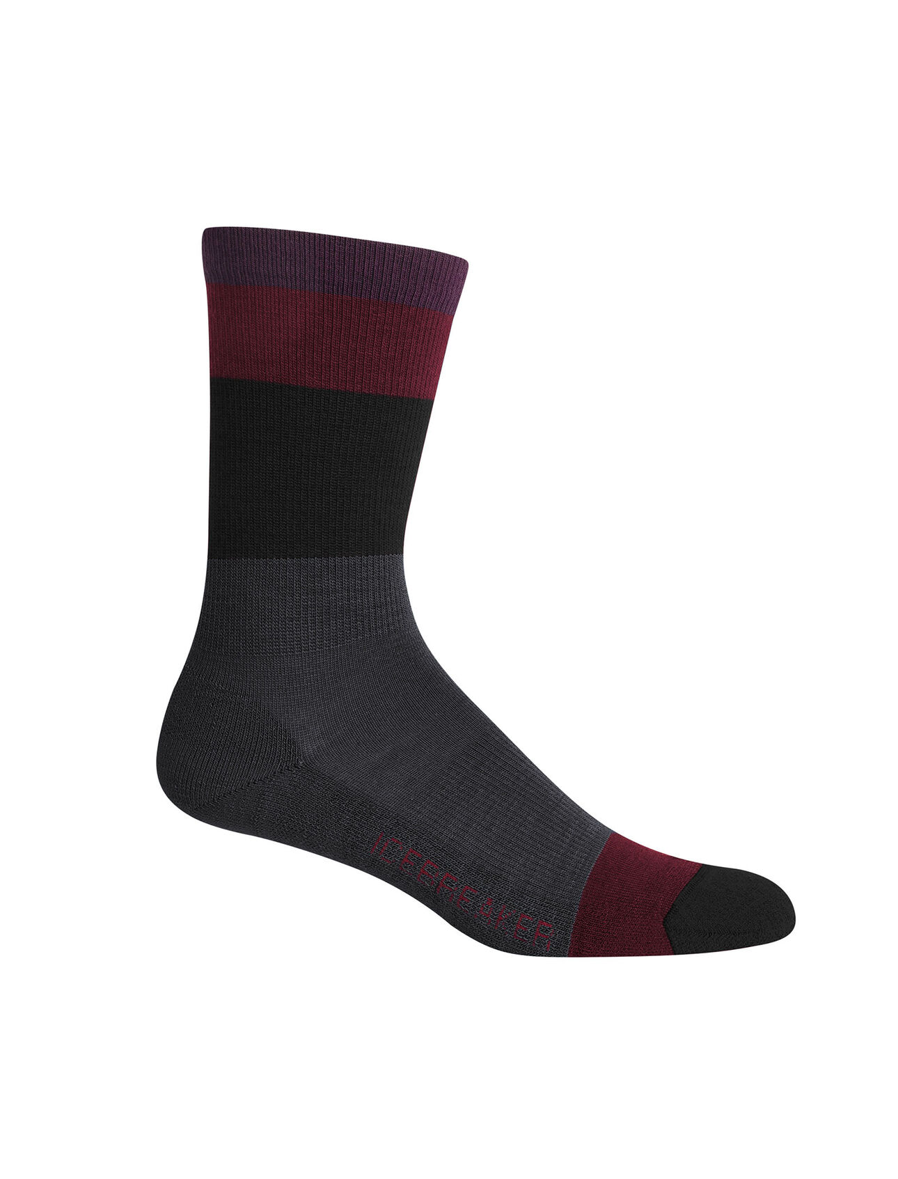 Chaussettes grammage léger mérinos Lifestyle Block Stripe