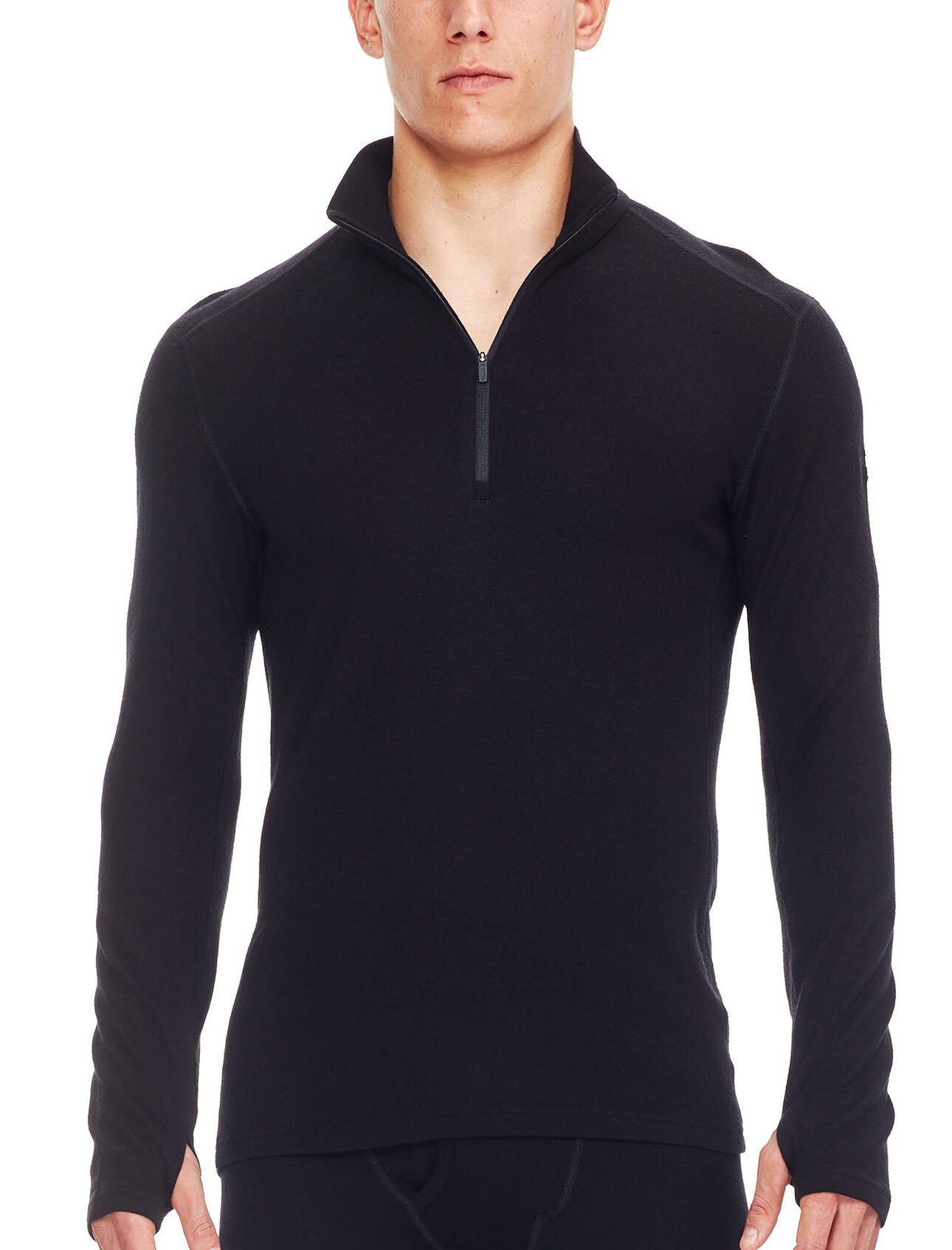 Men S Merino Tech Top Long Sleeve Half Zip Icebreaker The bodyfit™ 260 range offers the best warmth to weight ratio of all the. heren tech top long sleeve half zip