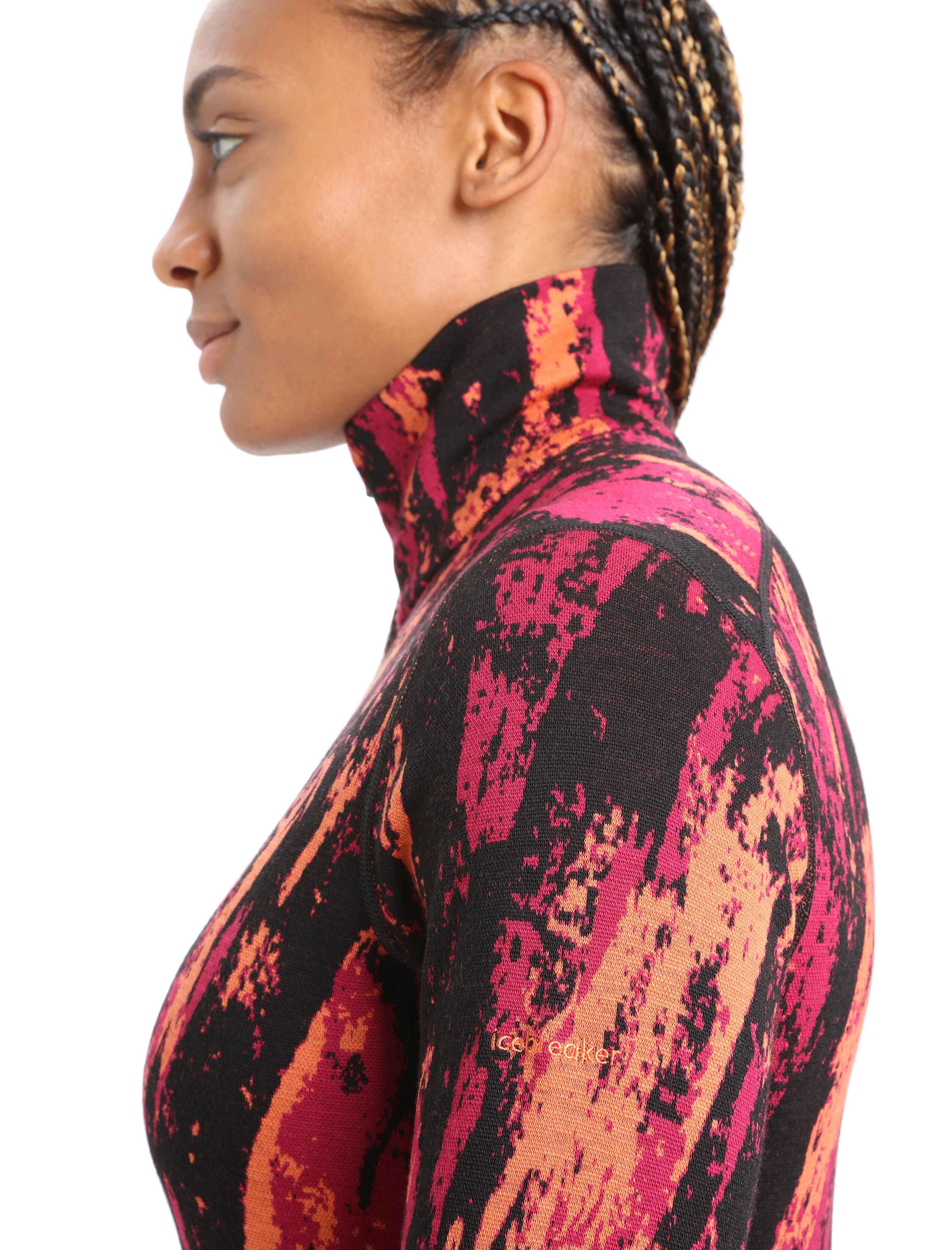 Women s Merino 250 Vertex Long Sleeve Half Zip Thermal Top Sedimentary