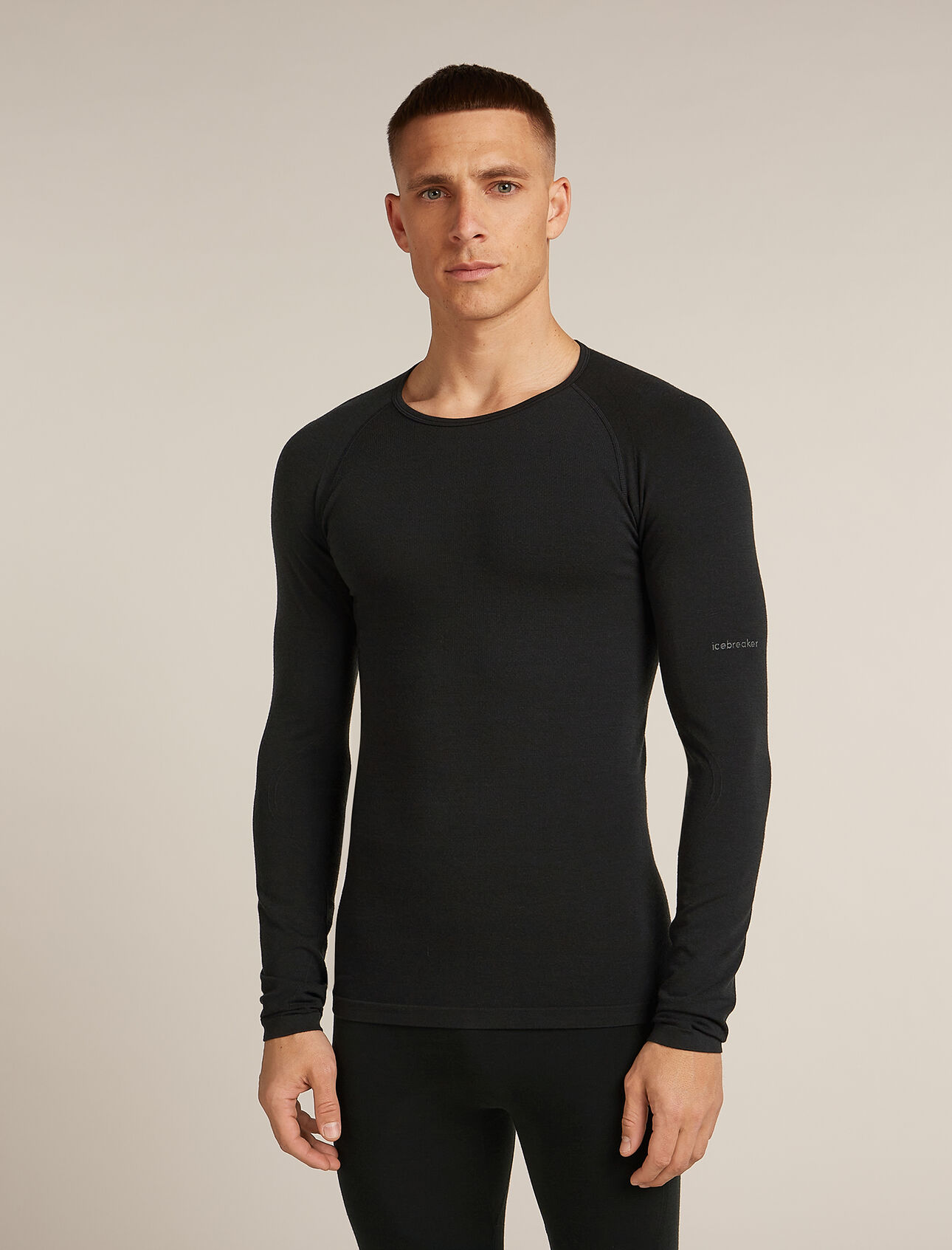 Merino Blend 260 ZoneKnit™ Seamless  Long Sleeve Crew Thermal Top