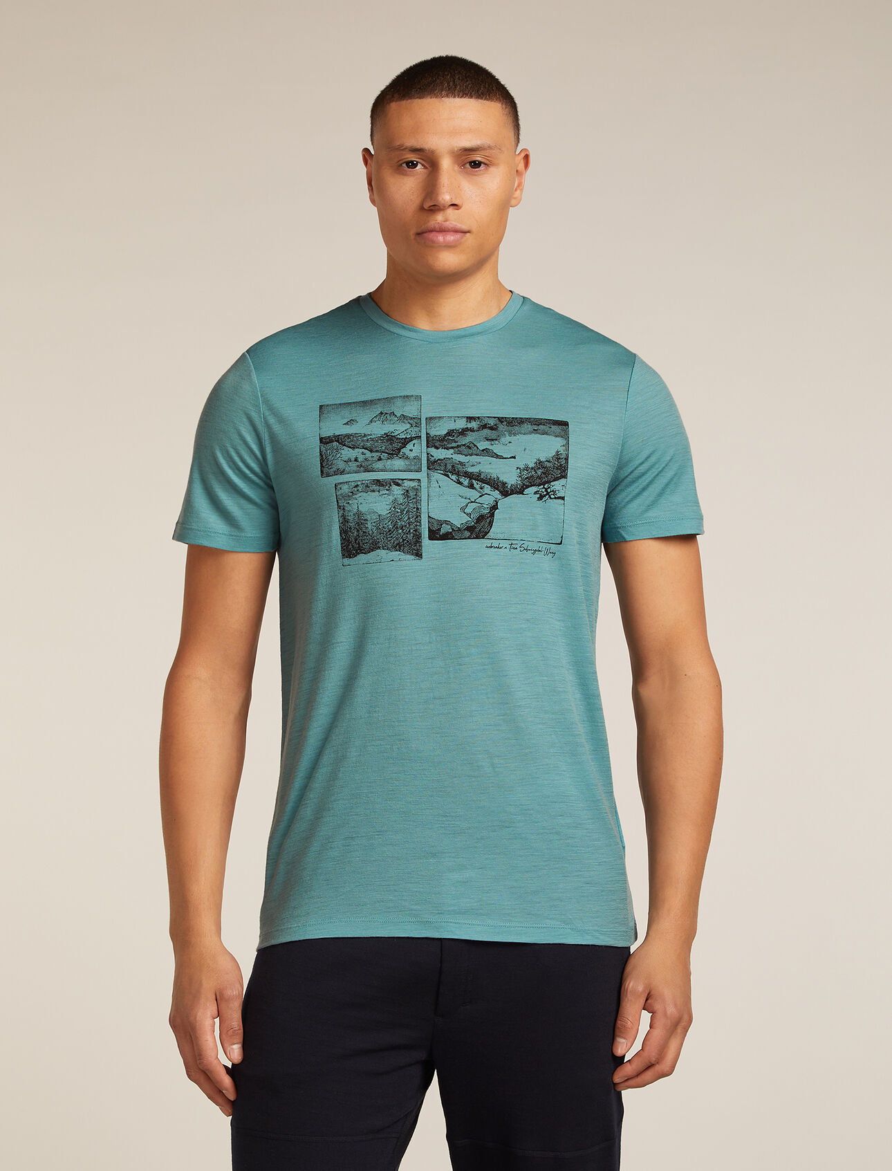 Merino 150 Tech Lite Short Sleeve T-Shirt The Climb