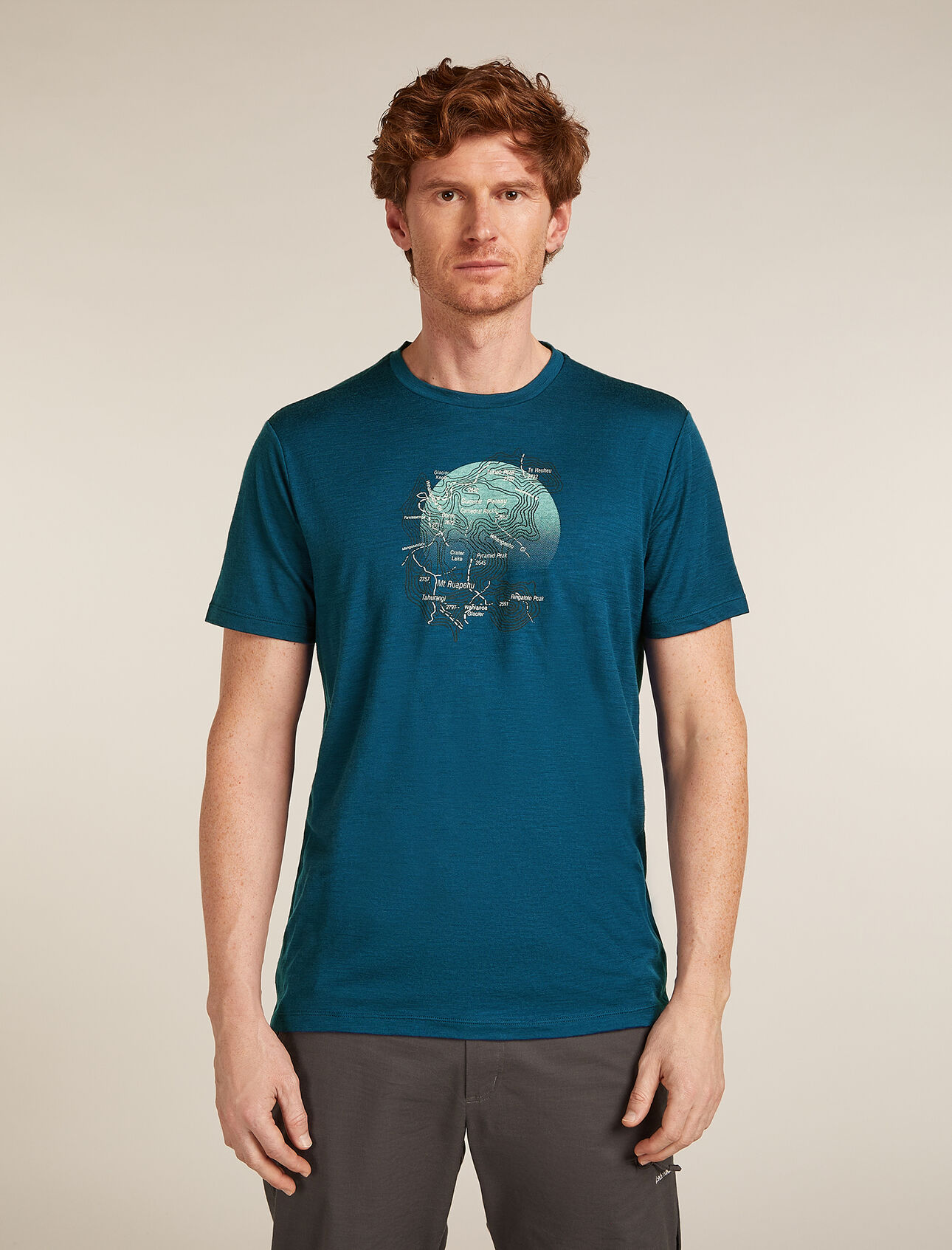 Merino 150 Tech Lite Short Sleeve T-Shirt Ruapehu Round