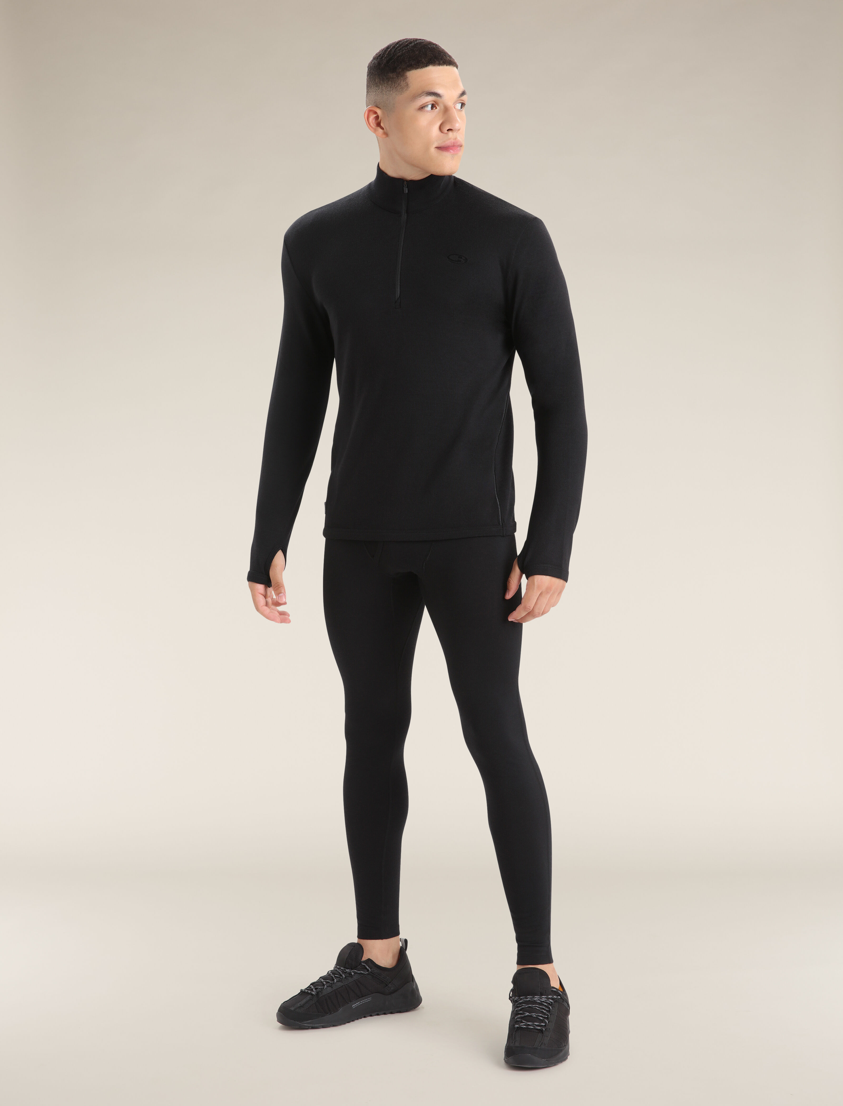 Men s Merino 300 Original Long Sleeve Half Zip Top