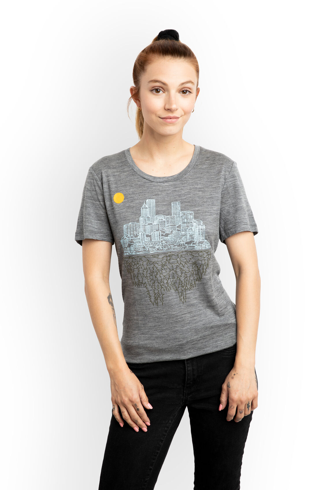 Merino Tech Lite II Short Sleeve T-Shirt Local Tee Portland