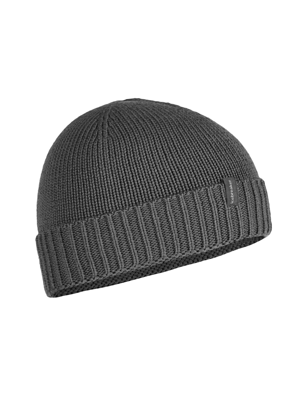 Vela beanie med ribbad fåll