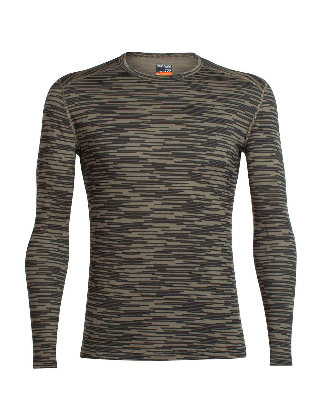 Oasis Long Sleeve Crewe Zig Zag