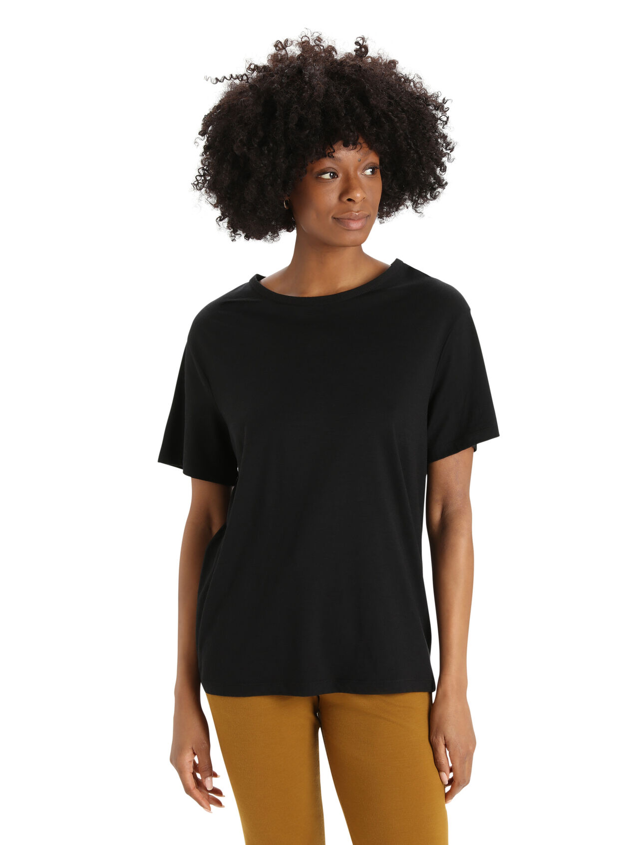 Dames Granary T-shirt met korte mouwen van merinowol De Granary is een klassiek T-shirt met korte mouwen. De top heeft een relaxte pasvorm en is gemaakt van zachte, ademende stof van 100% merinowol. Het stijlvolle T-shirt biedt een alledaags comfort. 