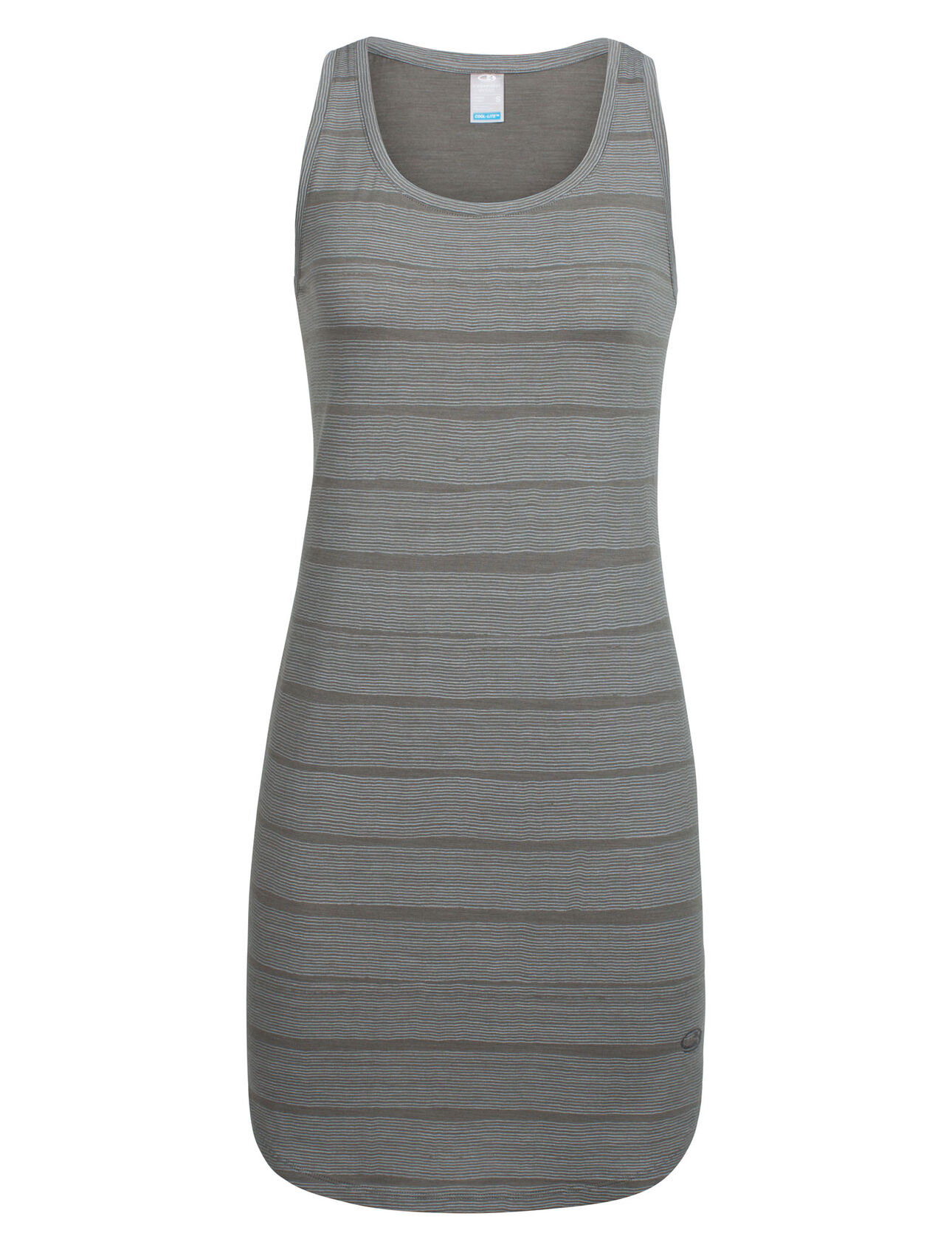 Cool-Lite™ Yanni Tank Dress Combed Lines