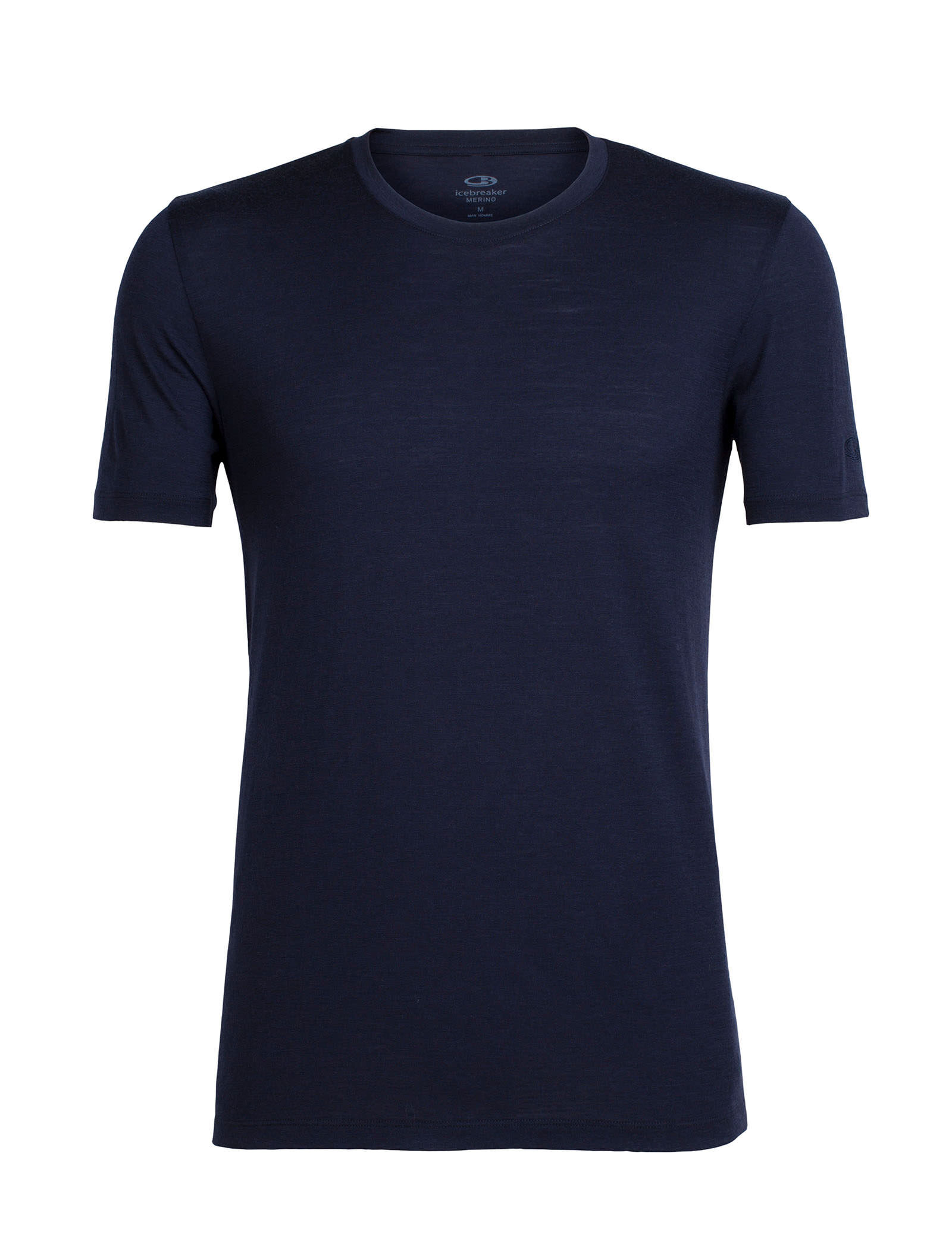 Icebreaker Mens Tech Lite Ss Crewe Running Wolf T-Shirt