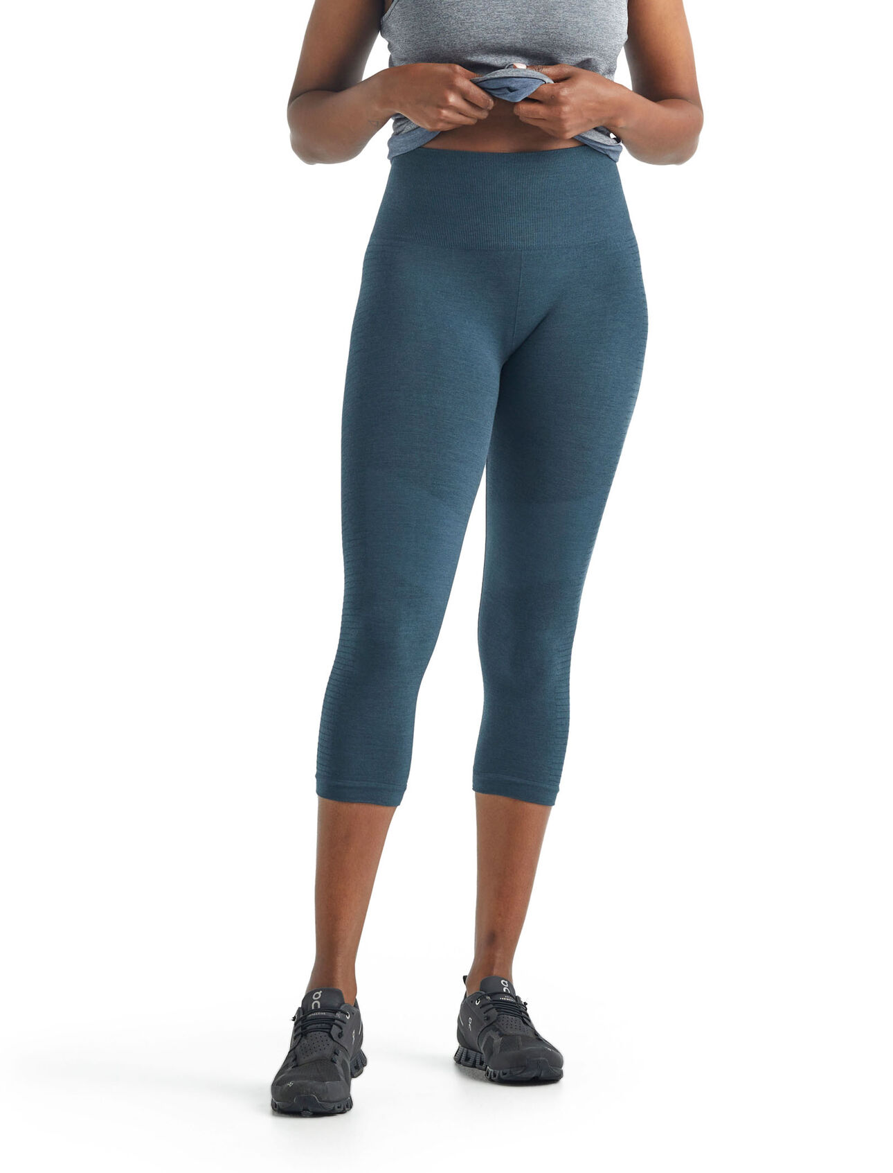 Cool-Lite™ Merino Motion Seamless 3/4 Tights