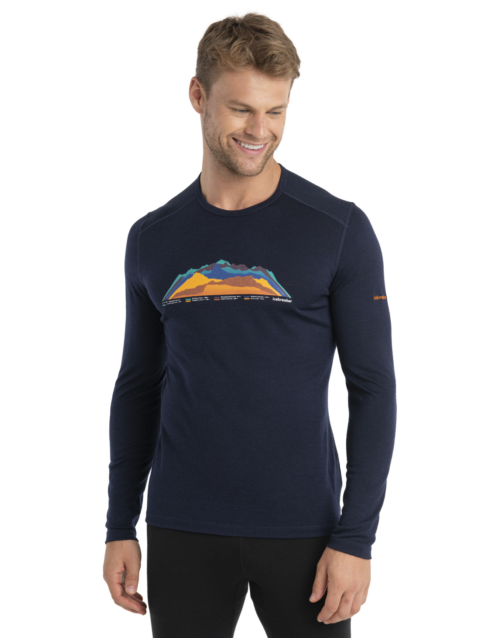 Merino 200 Oasis Long Sleeve Thermal Top 7 Mountain Tops EU