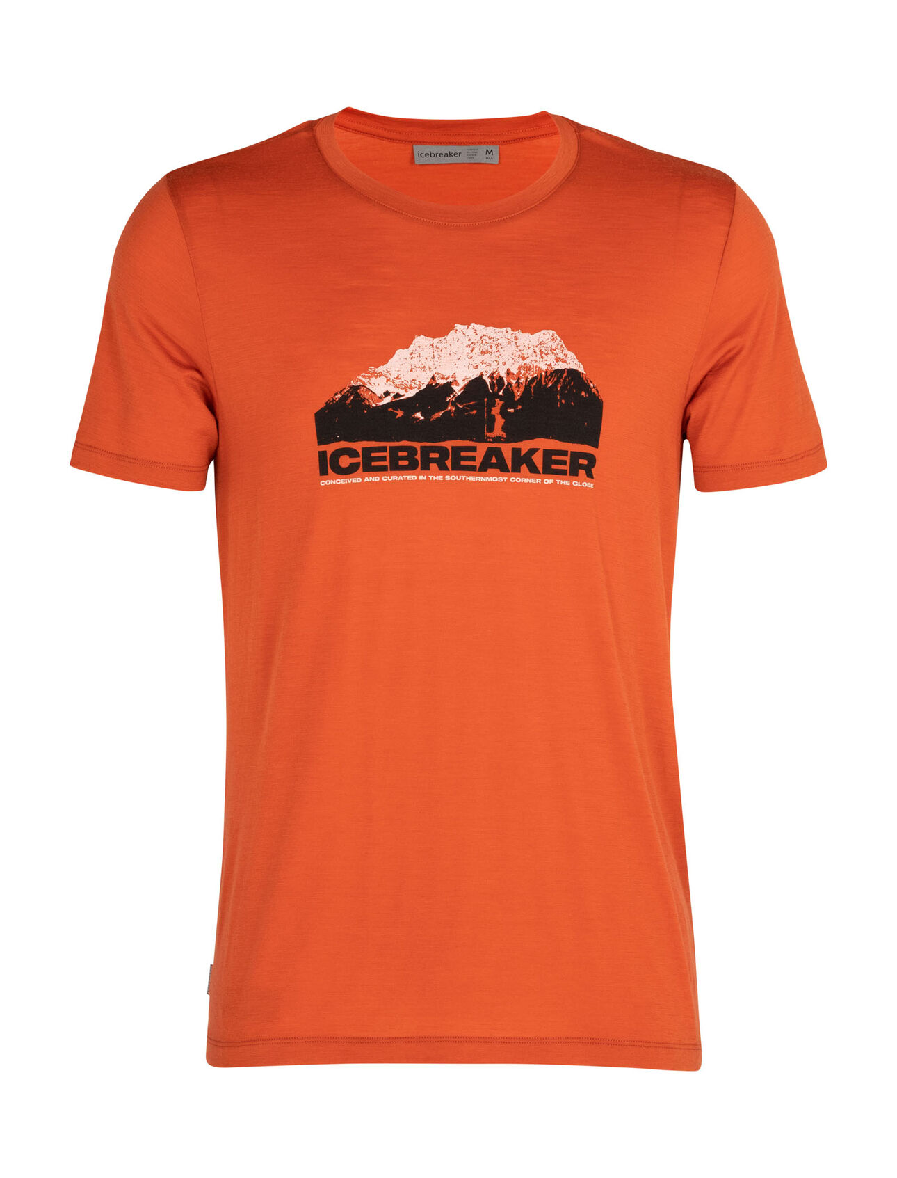 Haut col rond à manches courtes Tech Lite en mérinos, Icebreaker Mountain