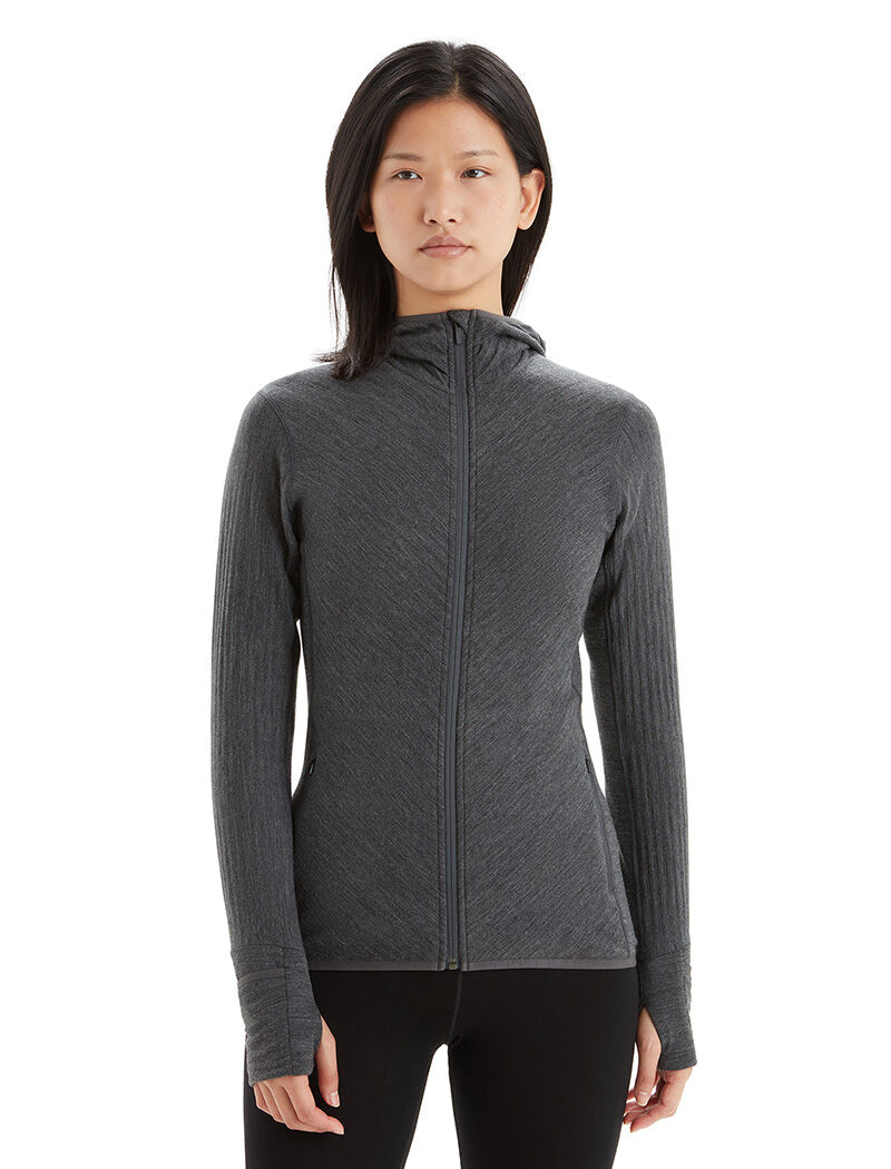 Women s Descender Long Sleeve Zip Hoodie
