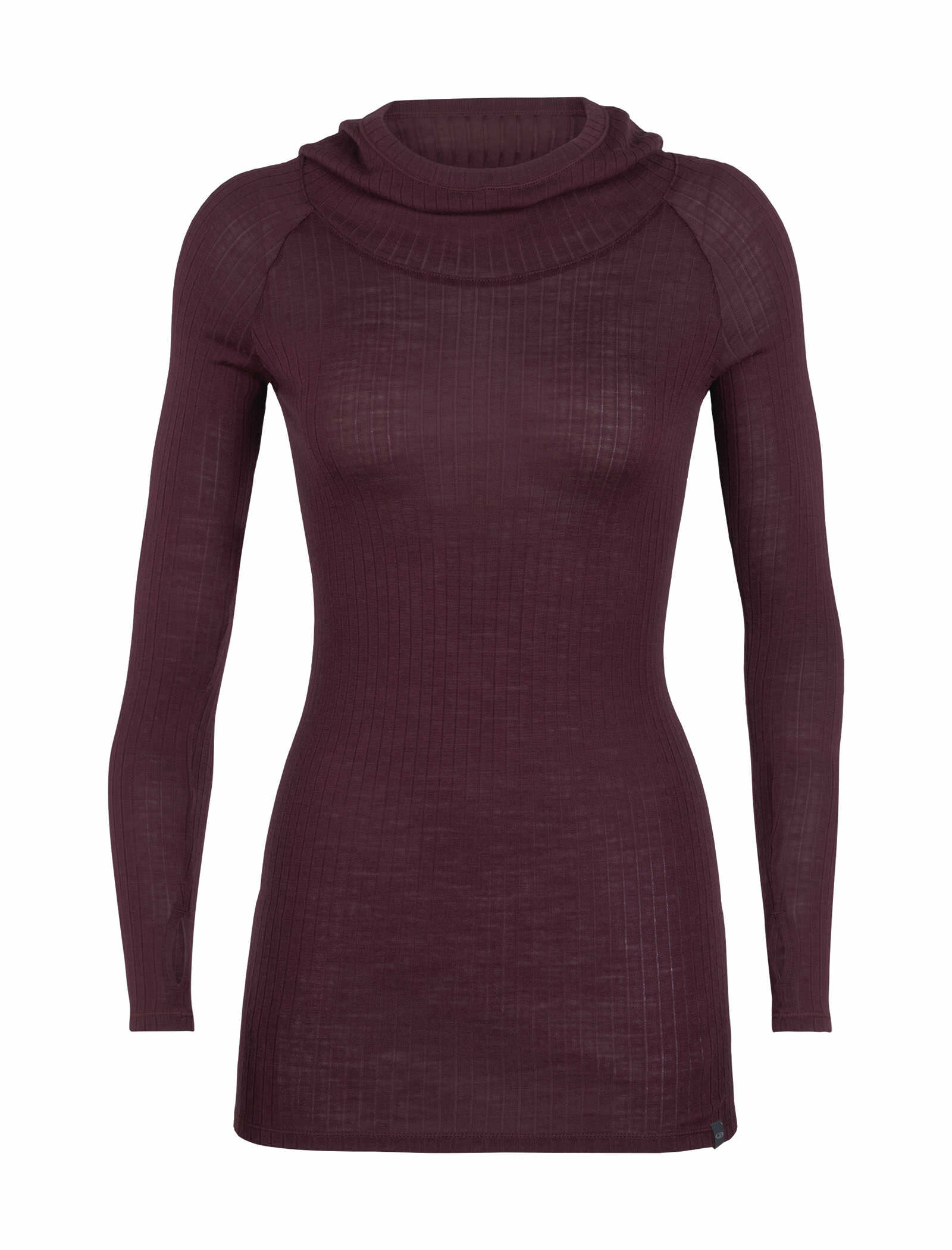 New Zealand Merino Wool Icebreaker Merino Womens Luxe Rib Pullover